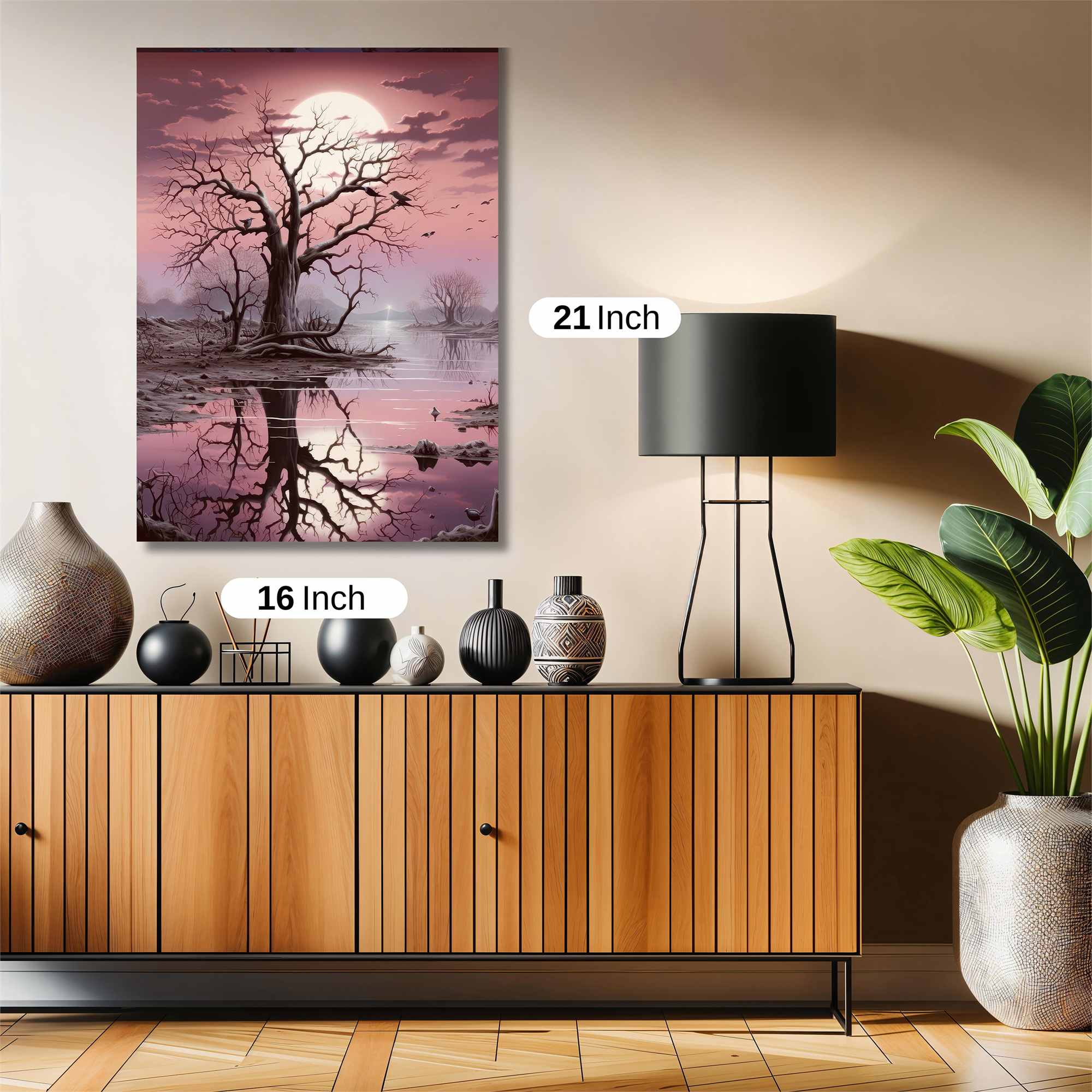 Moonlit Melancholy Safe Wall Magnetic / M