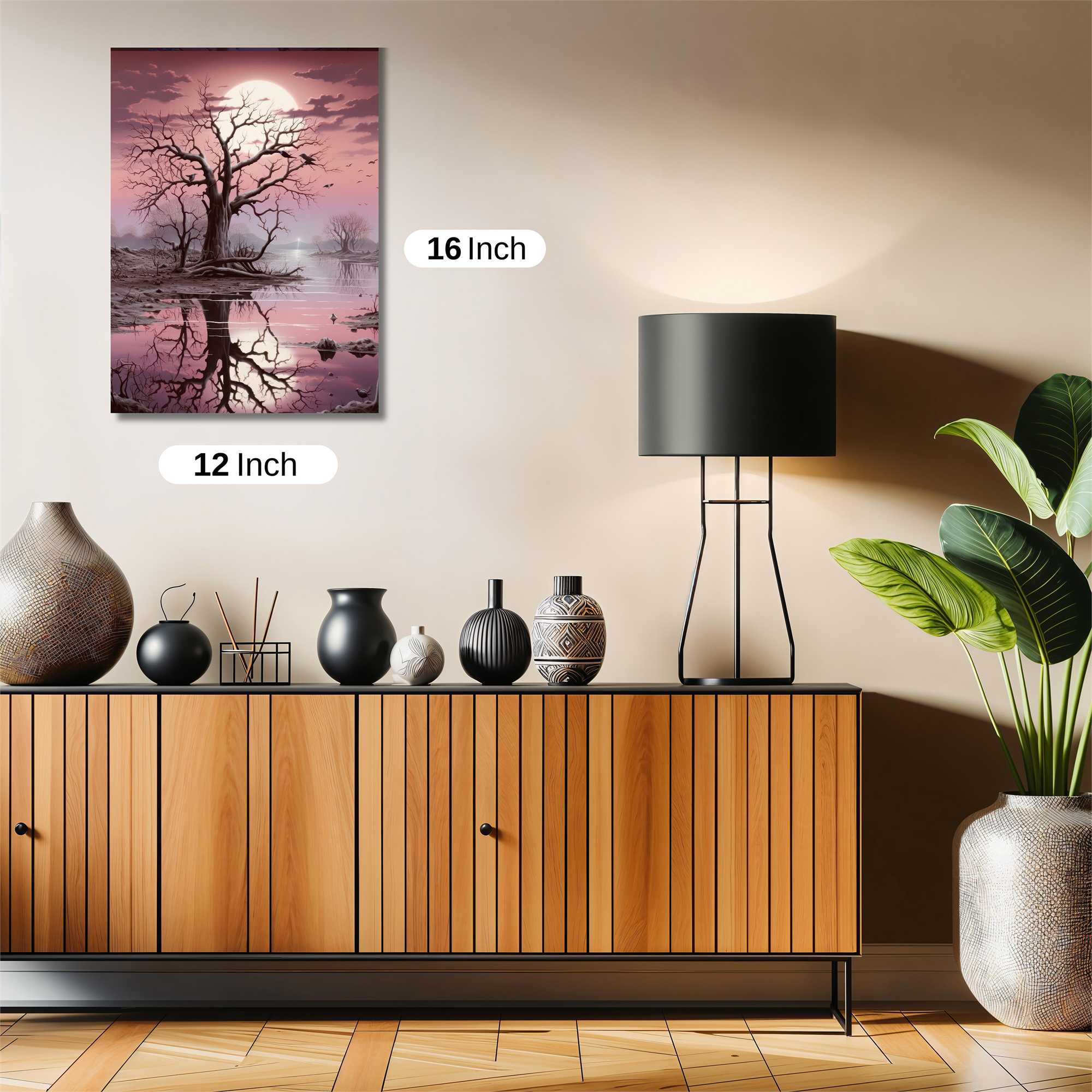 Moonlit Melancholy Safe Wall Magnetic / M