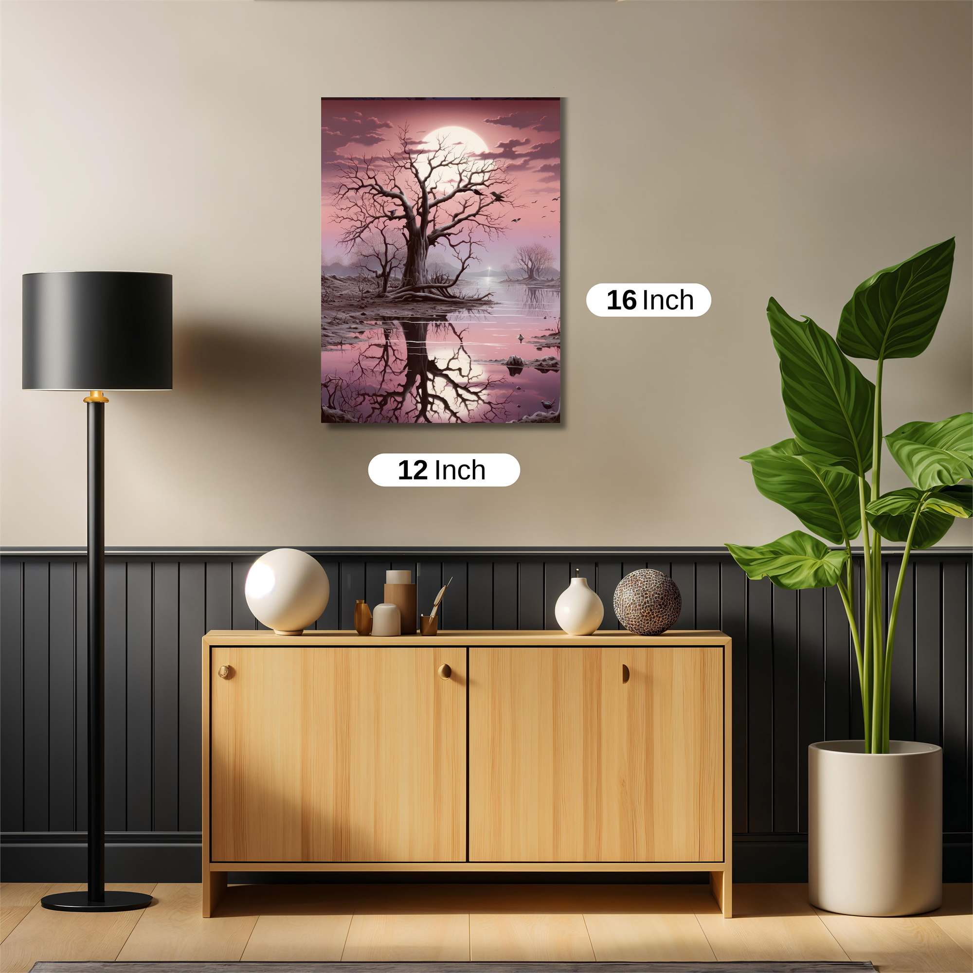 Moonlit Melancholy Safe Wall Magnetic / M