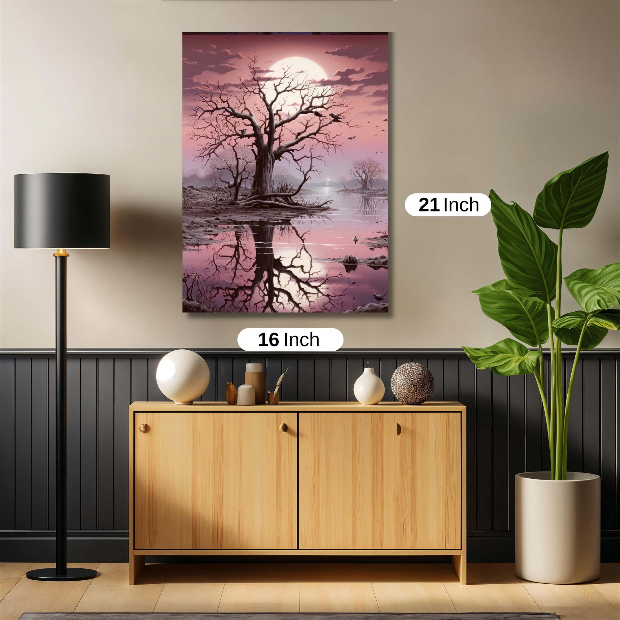 Moonlit Melancholy Safe Wall Magnetic / M