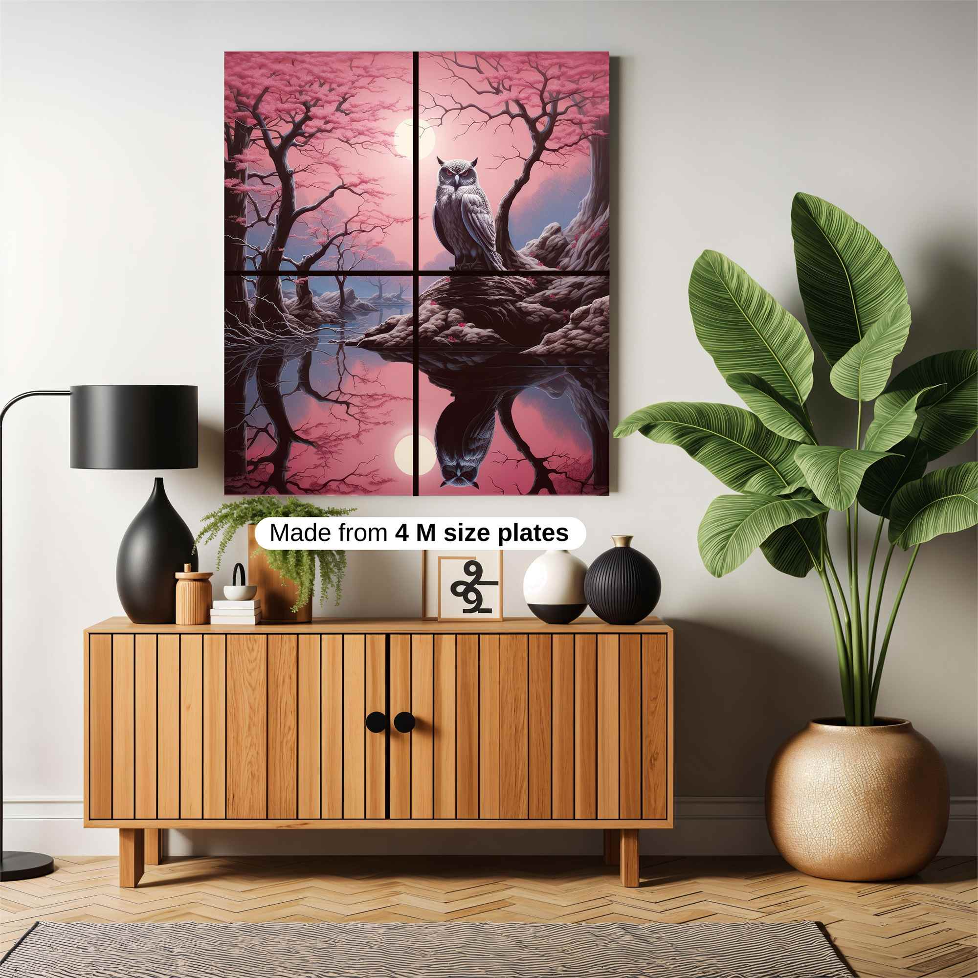 Owl Serenity Safe Wall Magnetic / M
