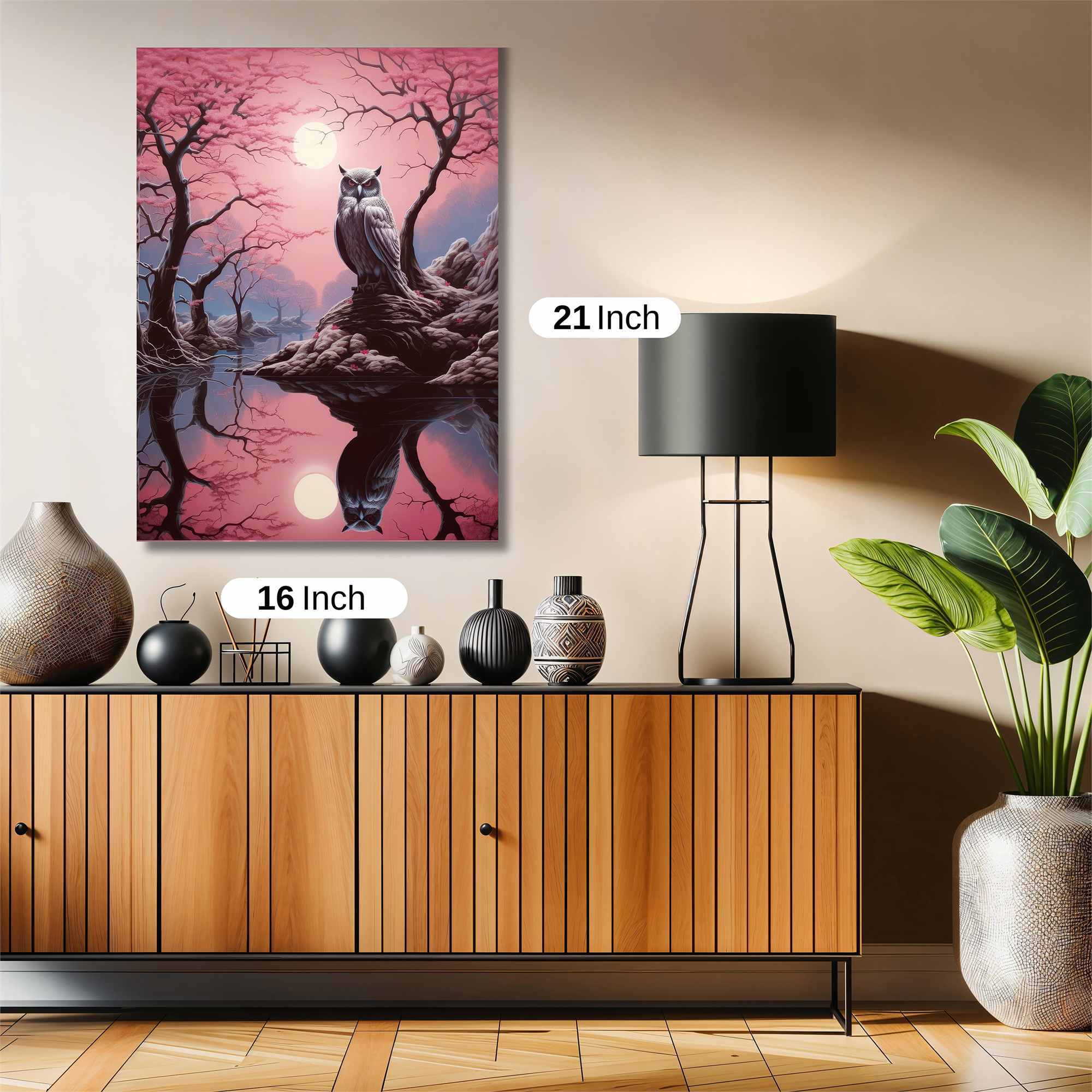 Owl Serenity Safe Wall Magnetic / M