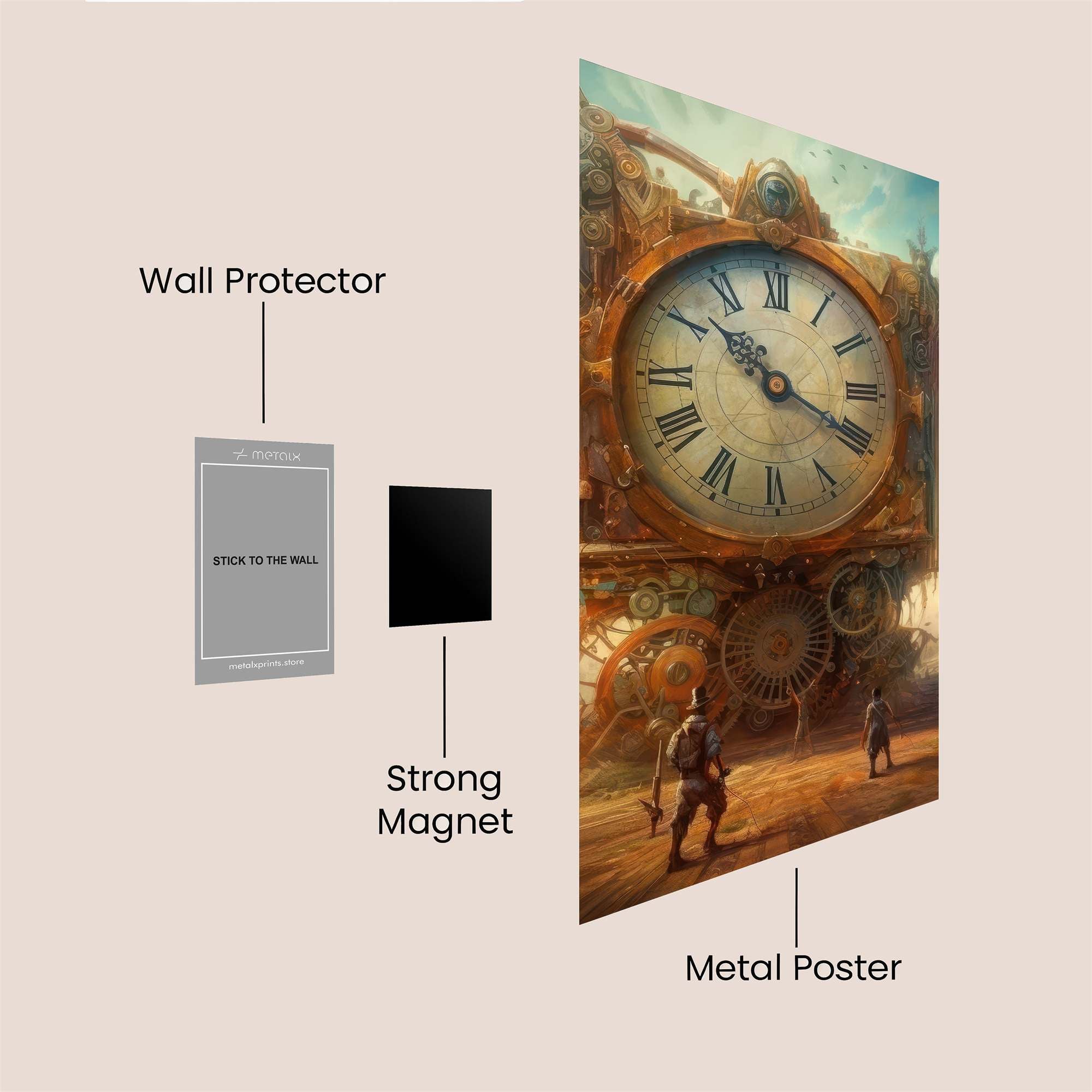 Clockwork Dream Safe Wall Magnetic / M