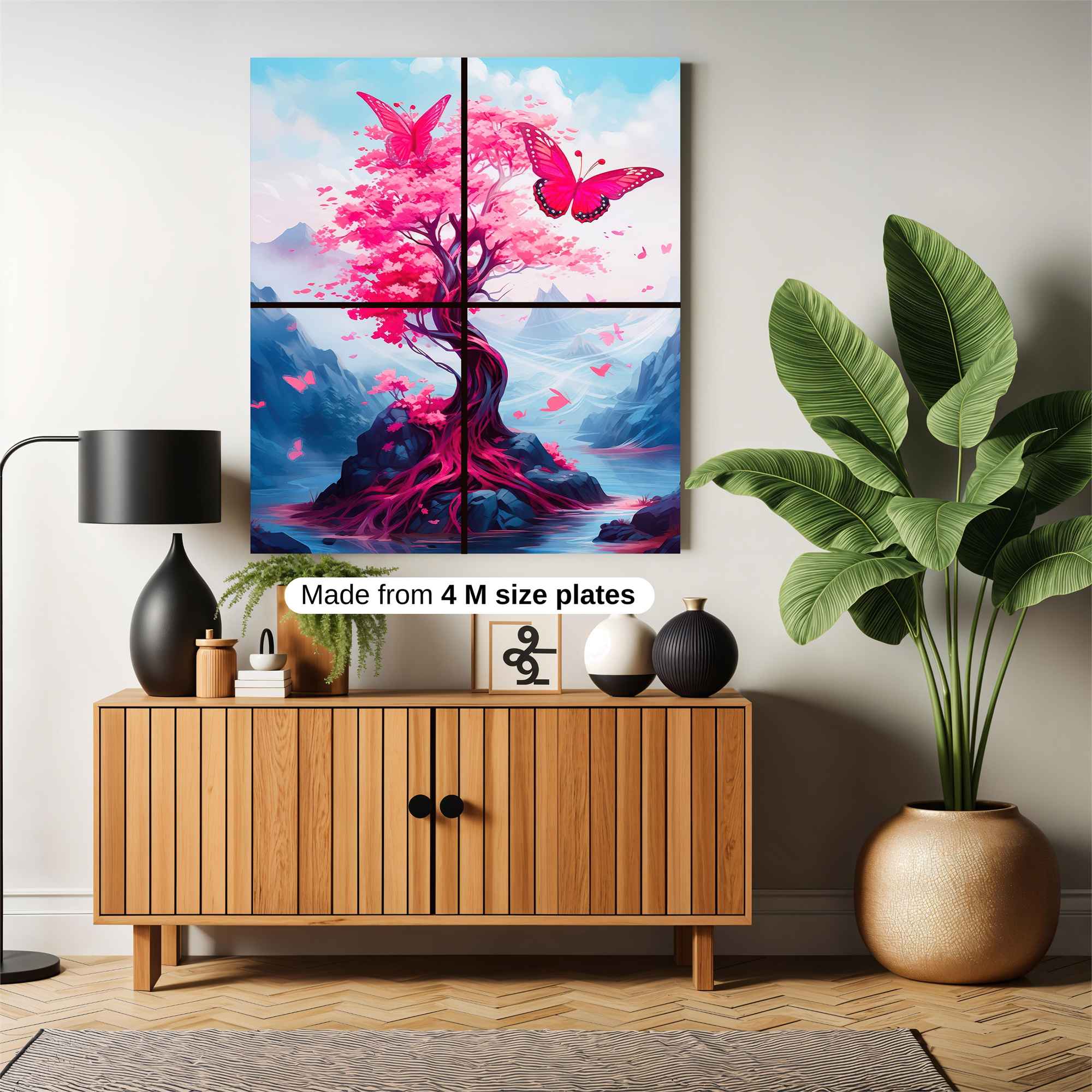 Butterfly Bliss Safe Wall Magnetic / M