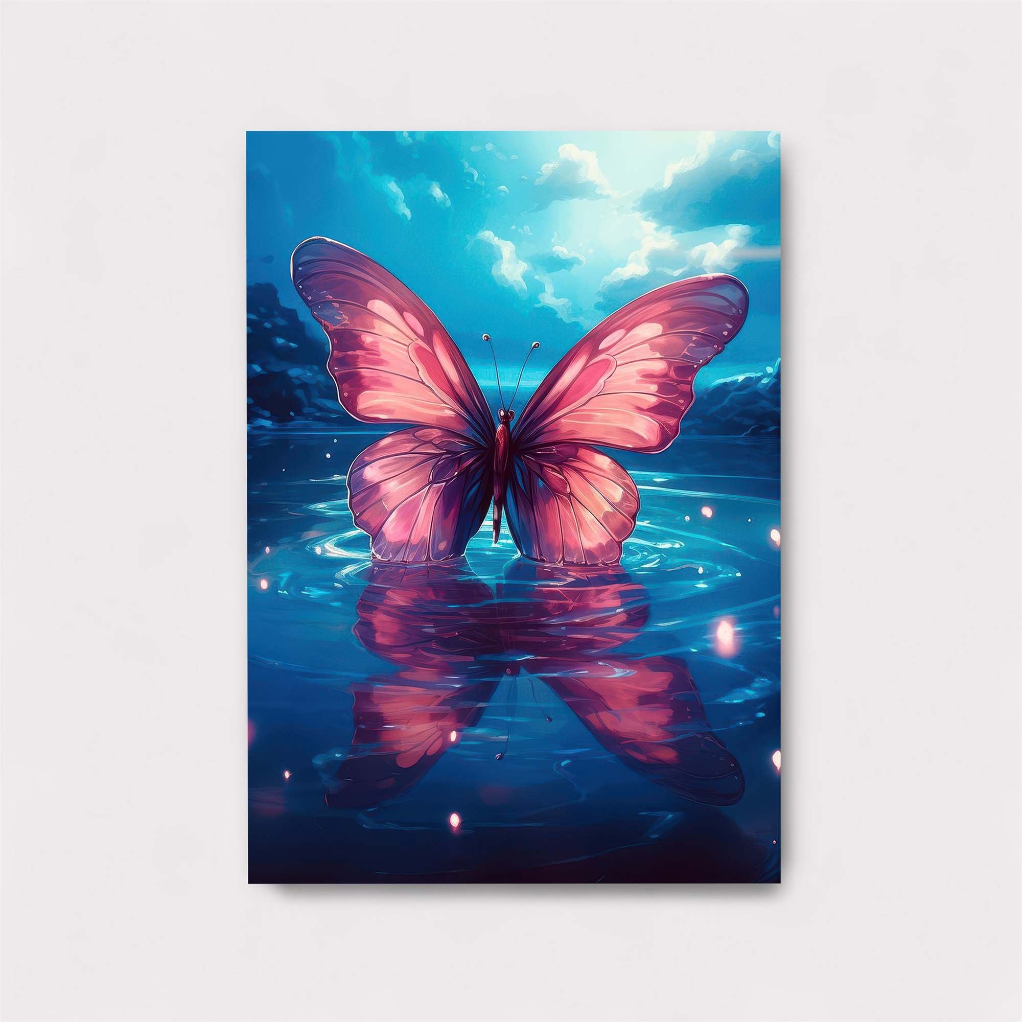 Butterfly Serenity Safe Wall Magnetic / M