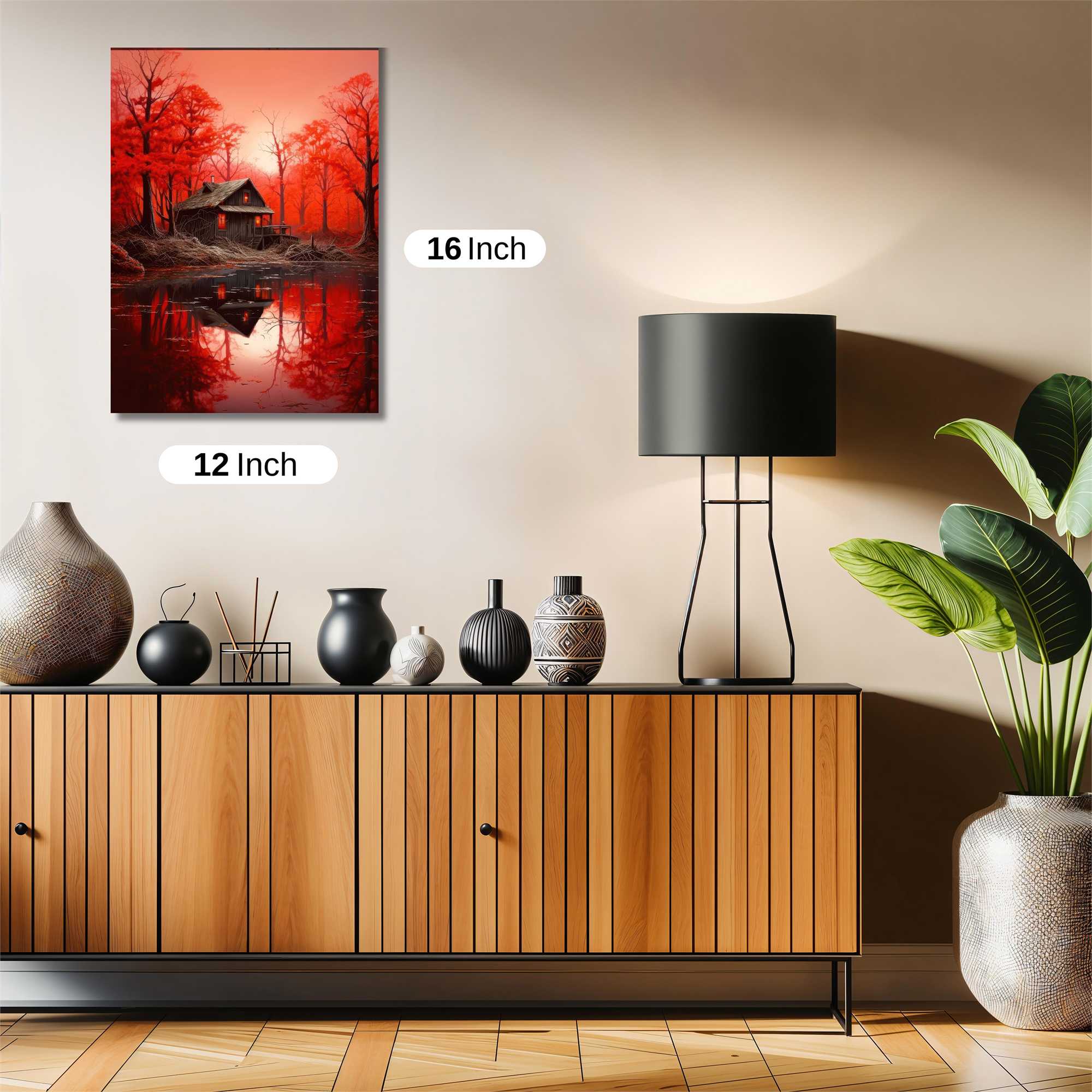 Cabin Eerie Safe Wall Magnetic / M