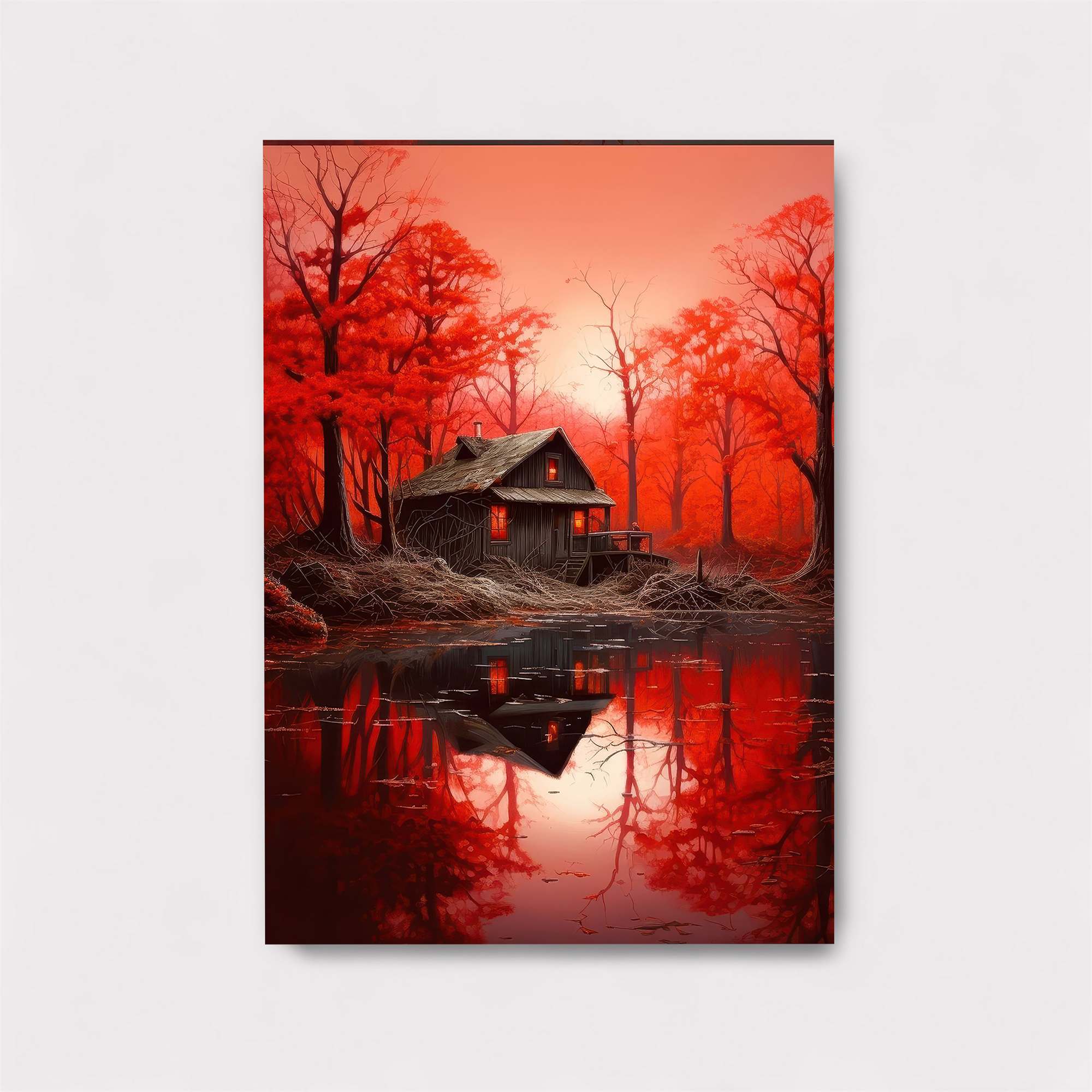 Cabin Eerie Safe Wall Magnetic / M