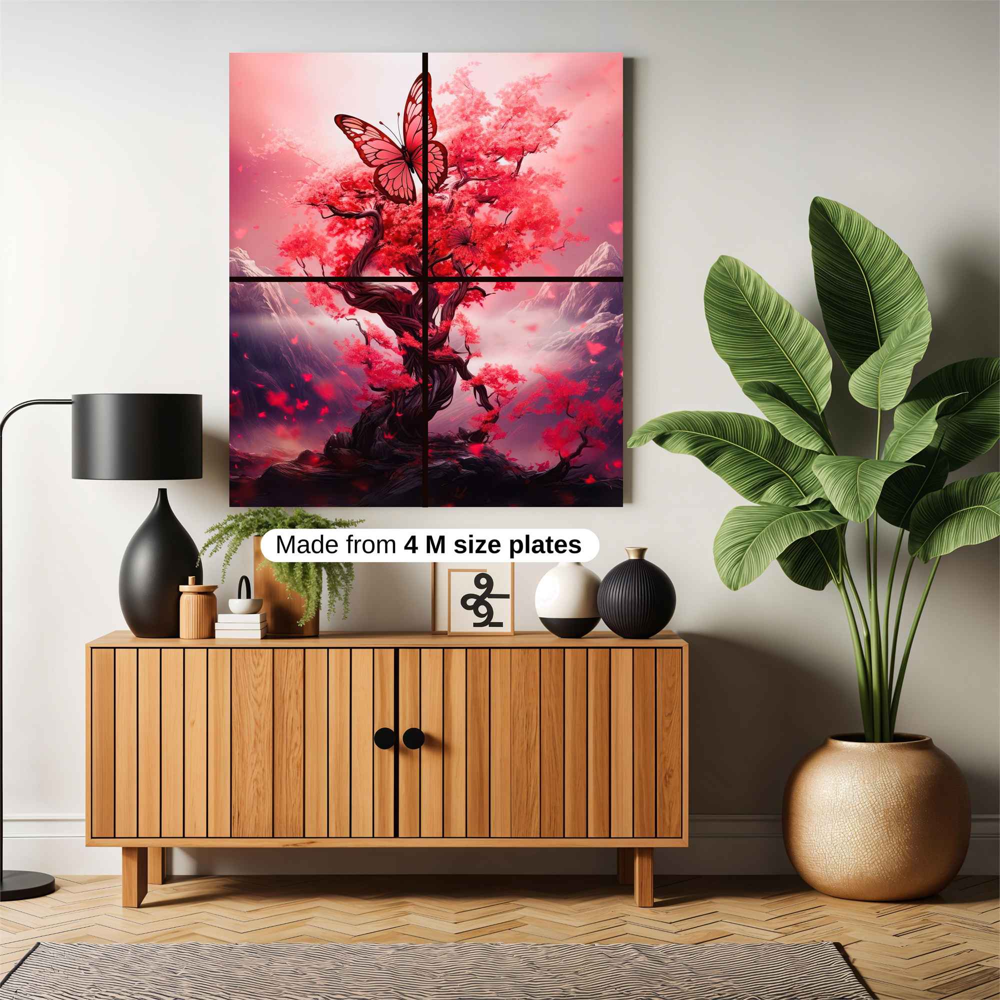 Butterfly Whimsy Safe Wall Magnetic / M