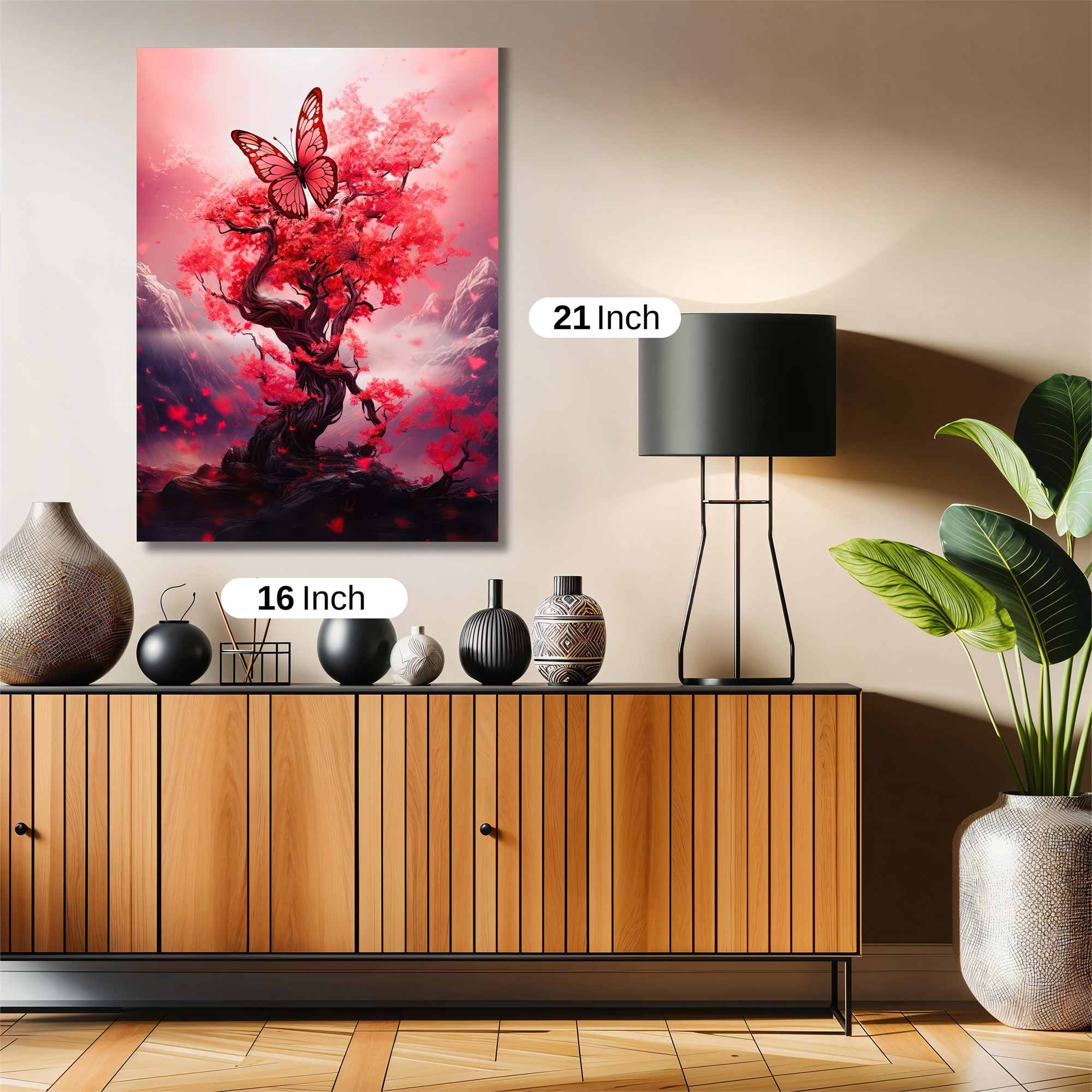 Butterfly Whimsy Safe Wall Magnetic / M