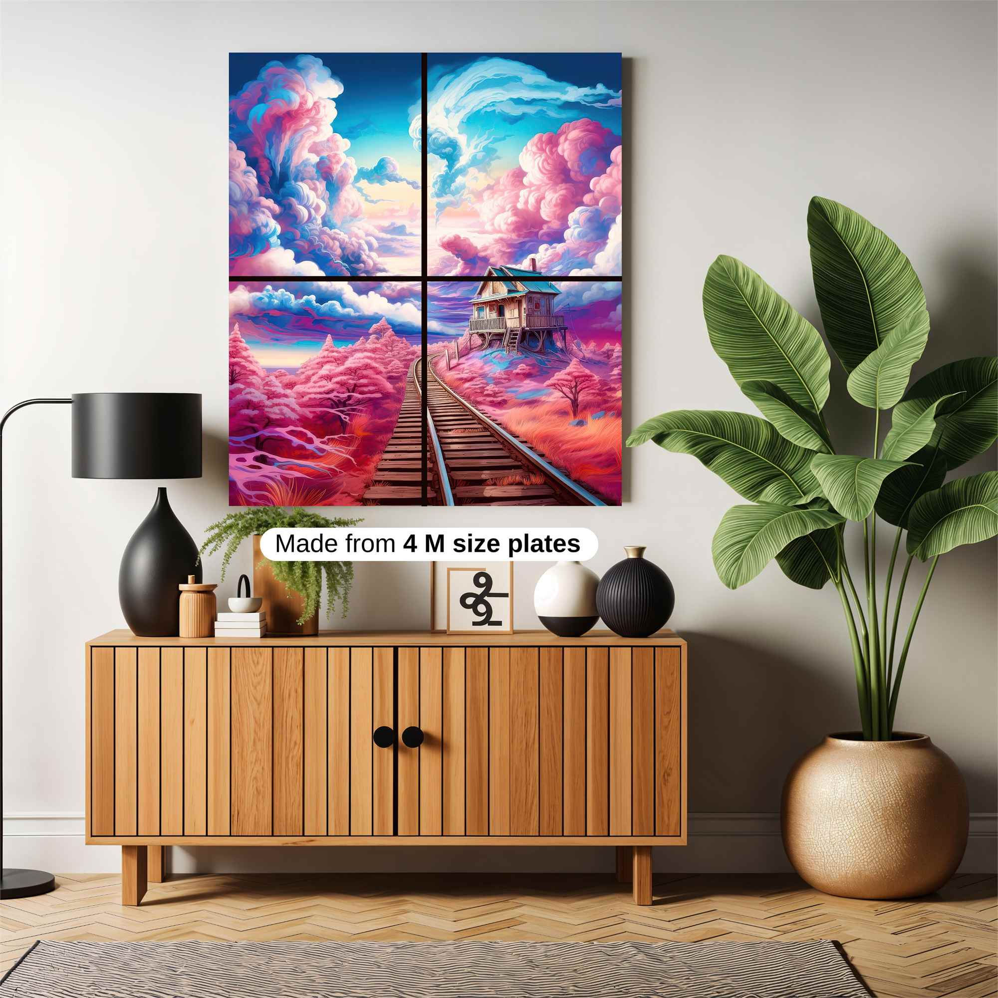 House Dreamscape Safe Wall Magnetic / M