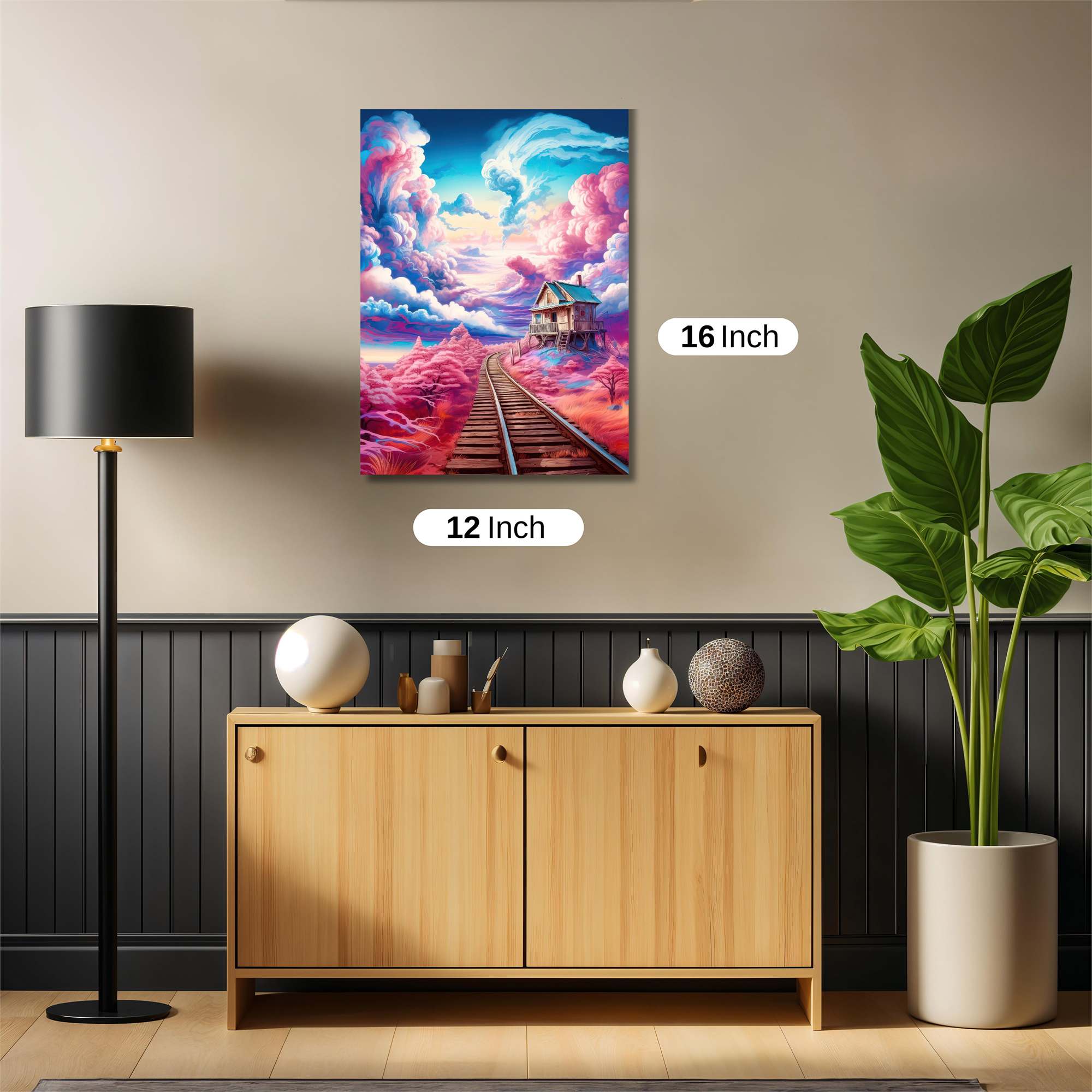 House Dreamscape Safe Wall Magnetic / M
