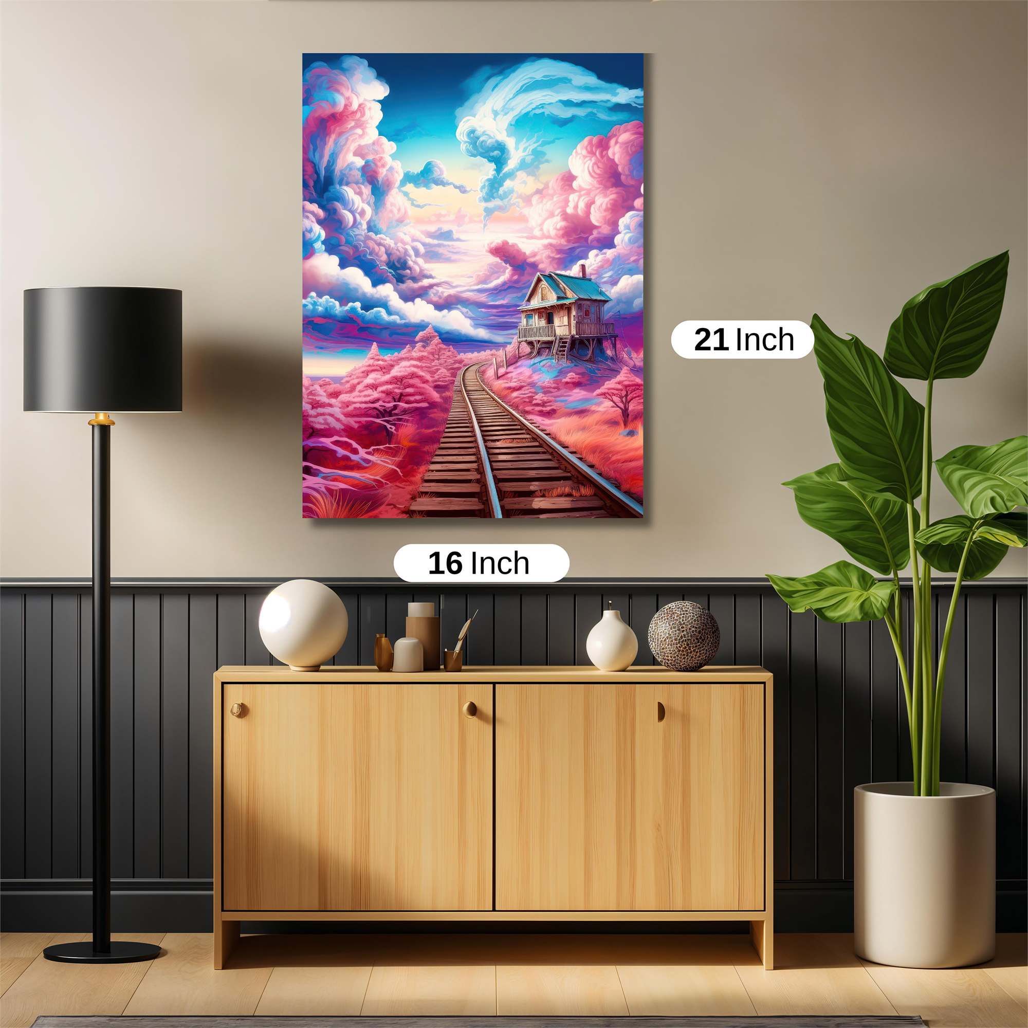 House Dreamscape Safe Wall Magnetic / M
