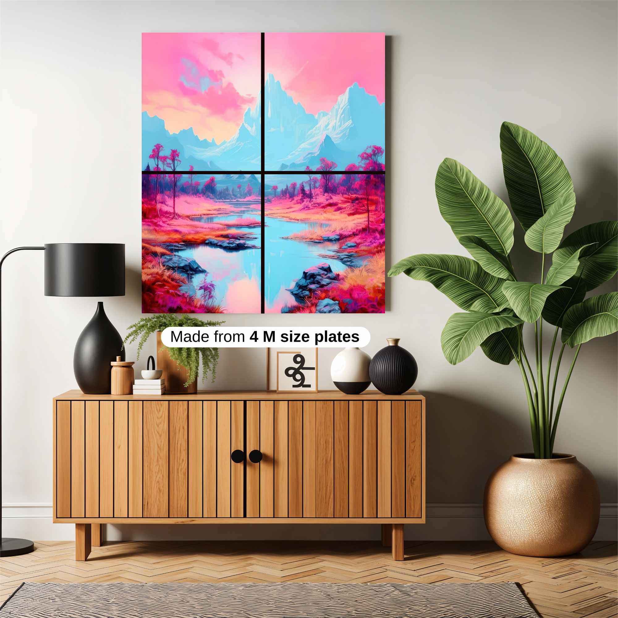Mountain Dreamscape Safe Wall Magnetic / M