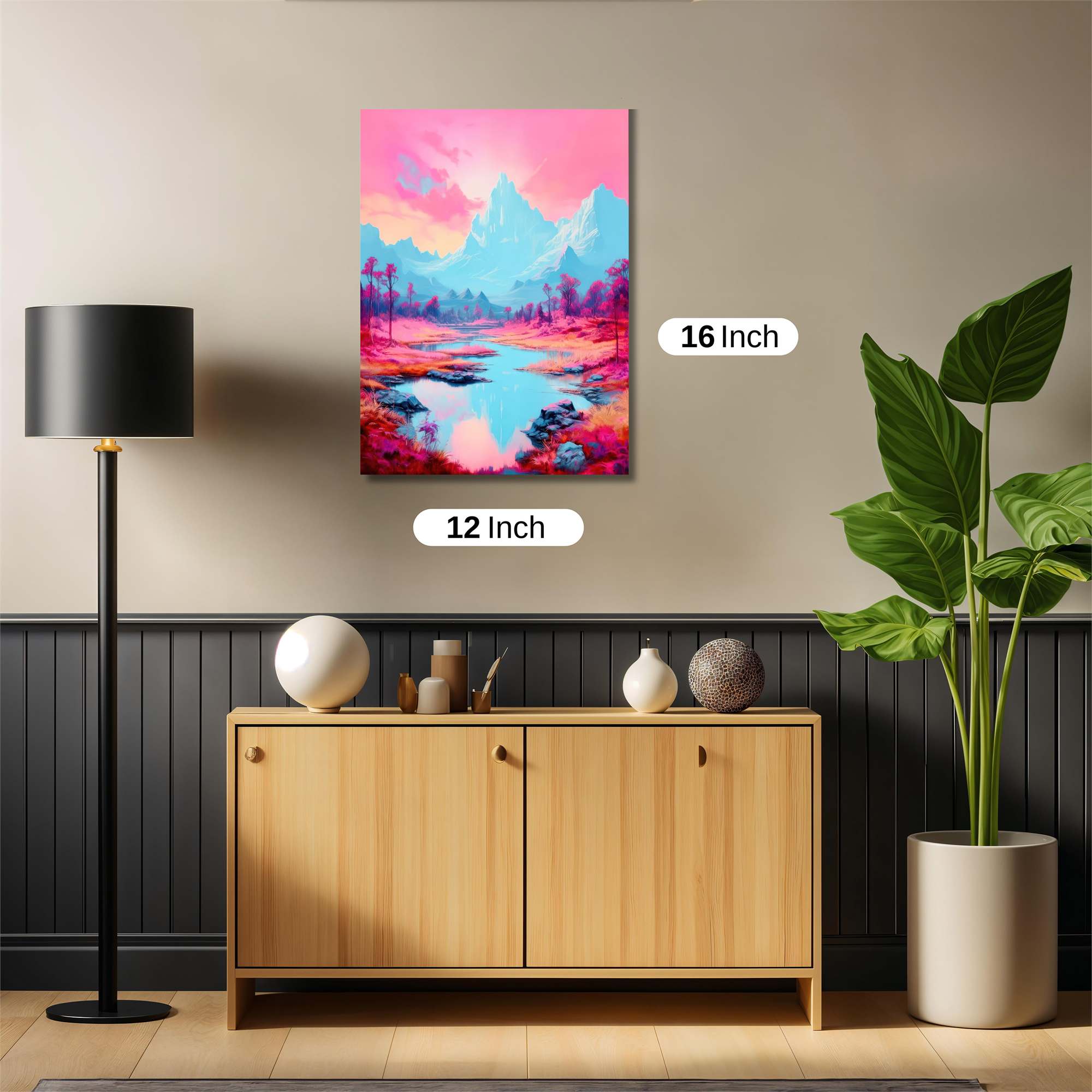Mountain Dreamscape Safe Wall Magnetic / M