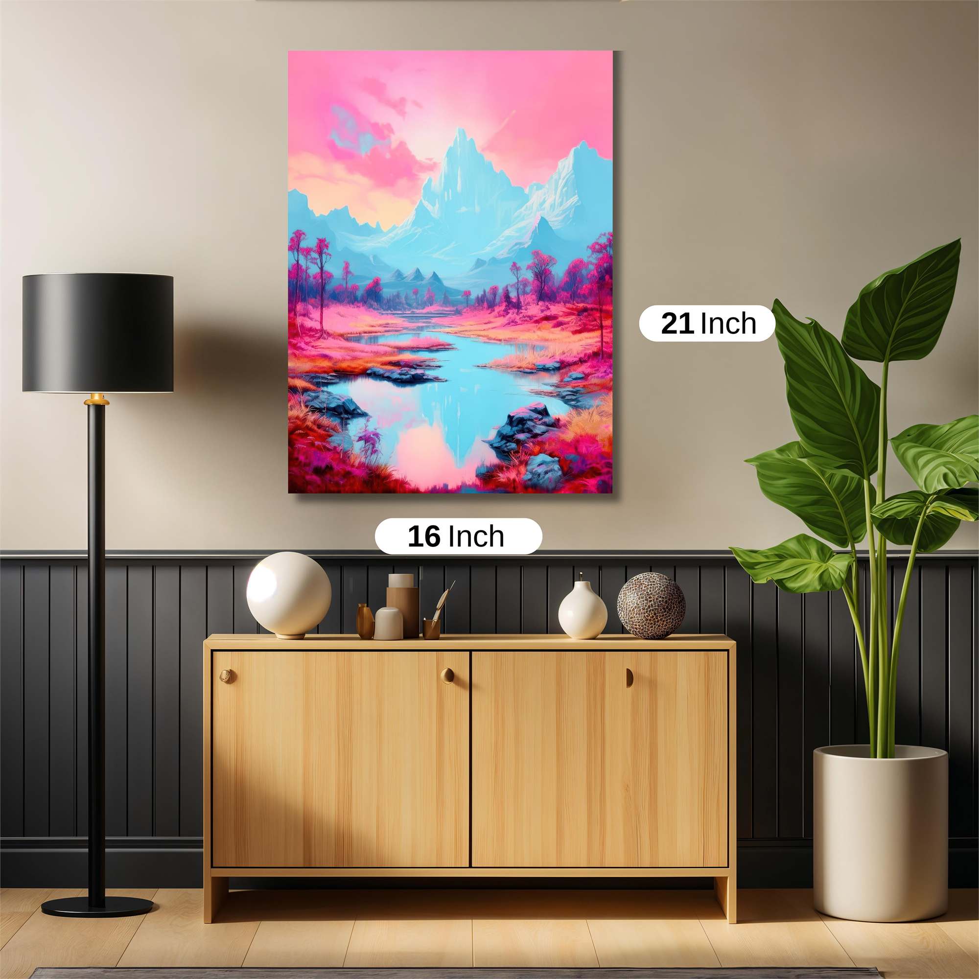 Mountain Dreamscape Safe Wall Magnetic / M
