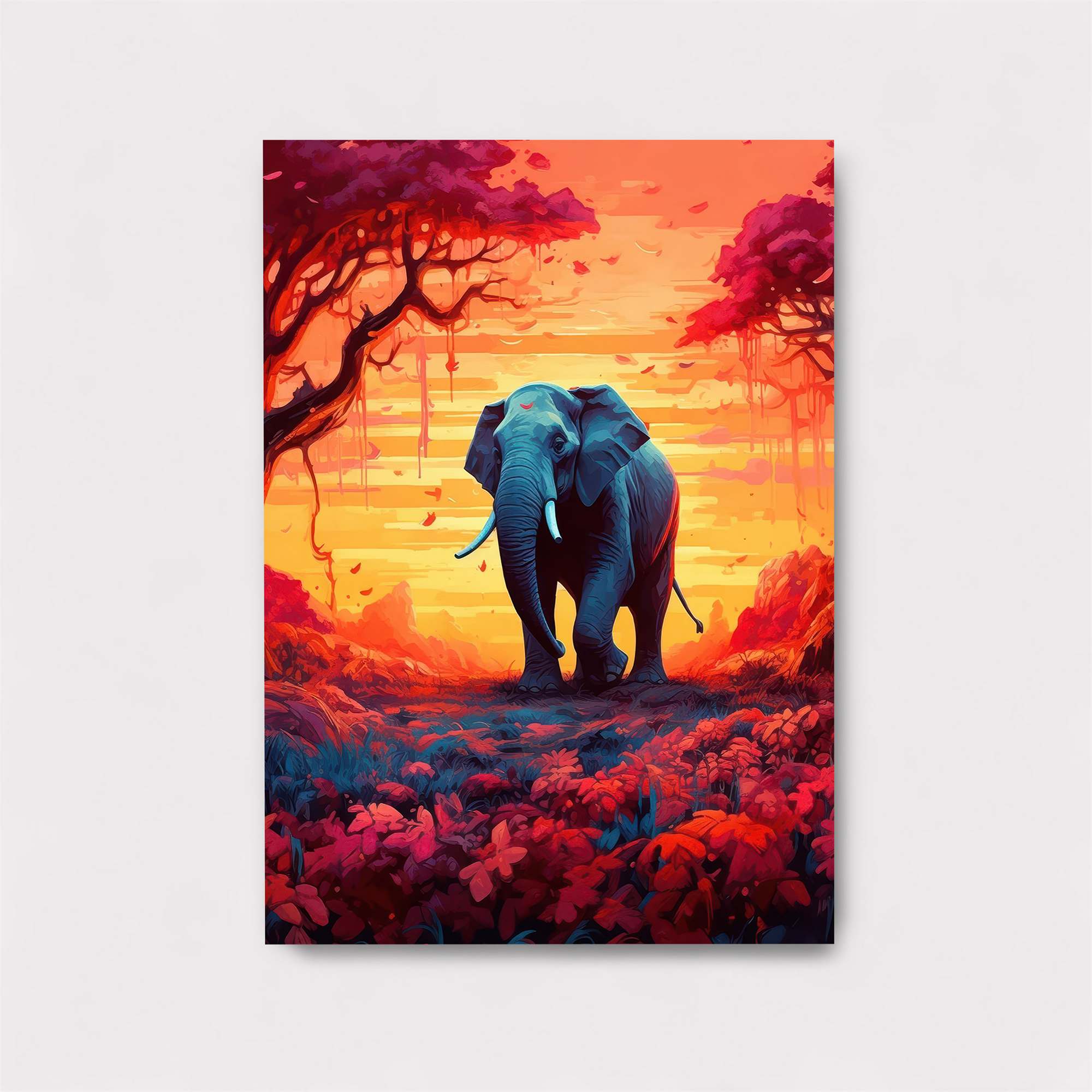 Elephant Serenity Safe Wall Magnetic / M