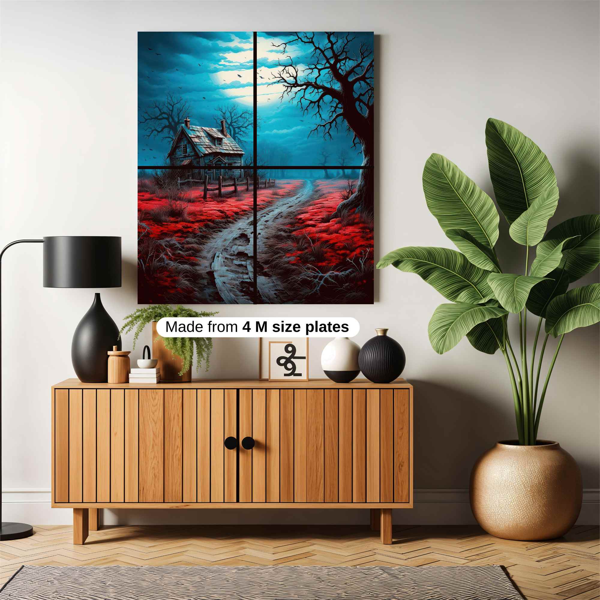 Haunted Serenity Safe Wall Magnetic / M
