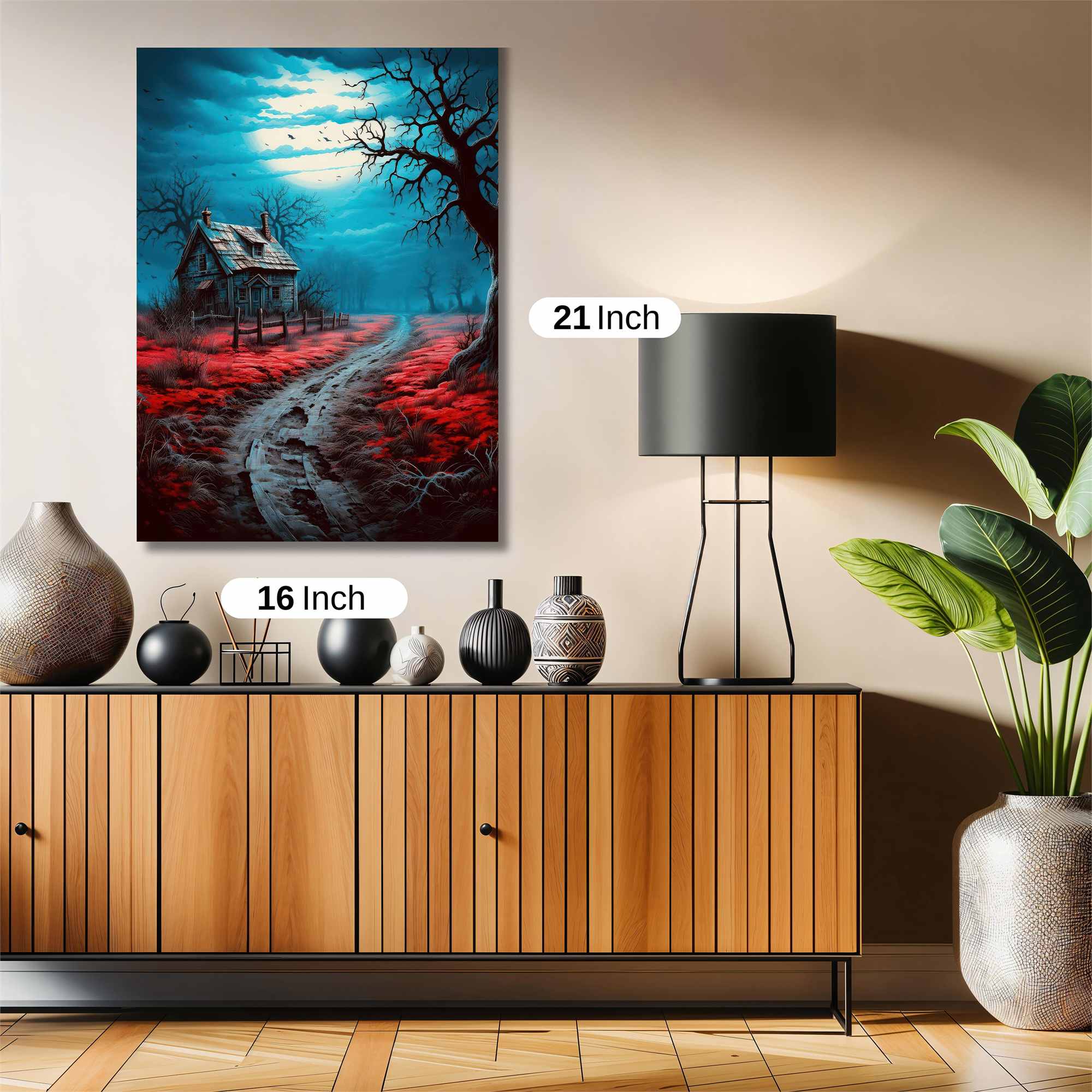 Haunted Serenity Safe Wall Magnetic / M