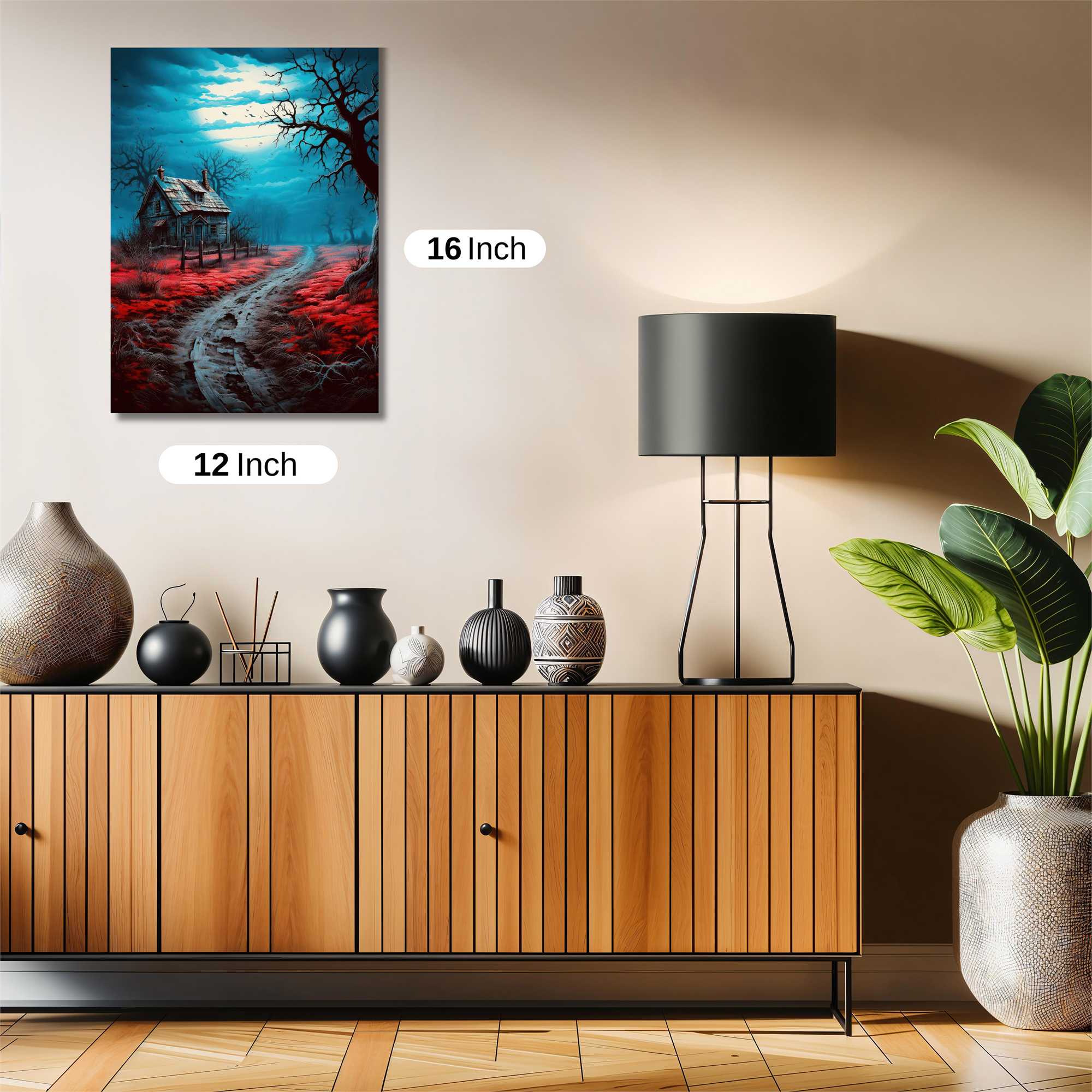 Haunted Serenity Safe Wall Magnetic / M
