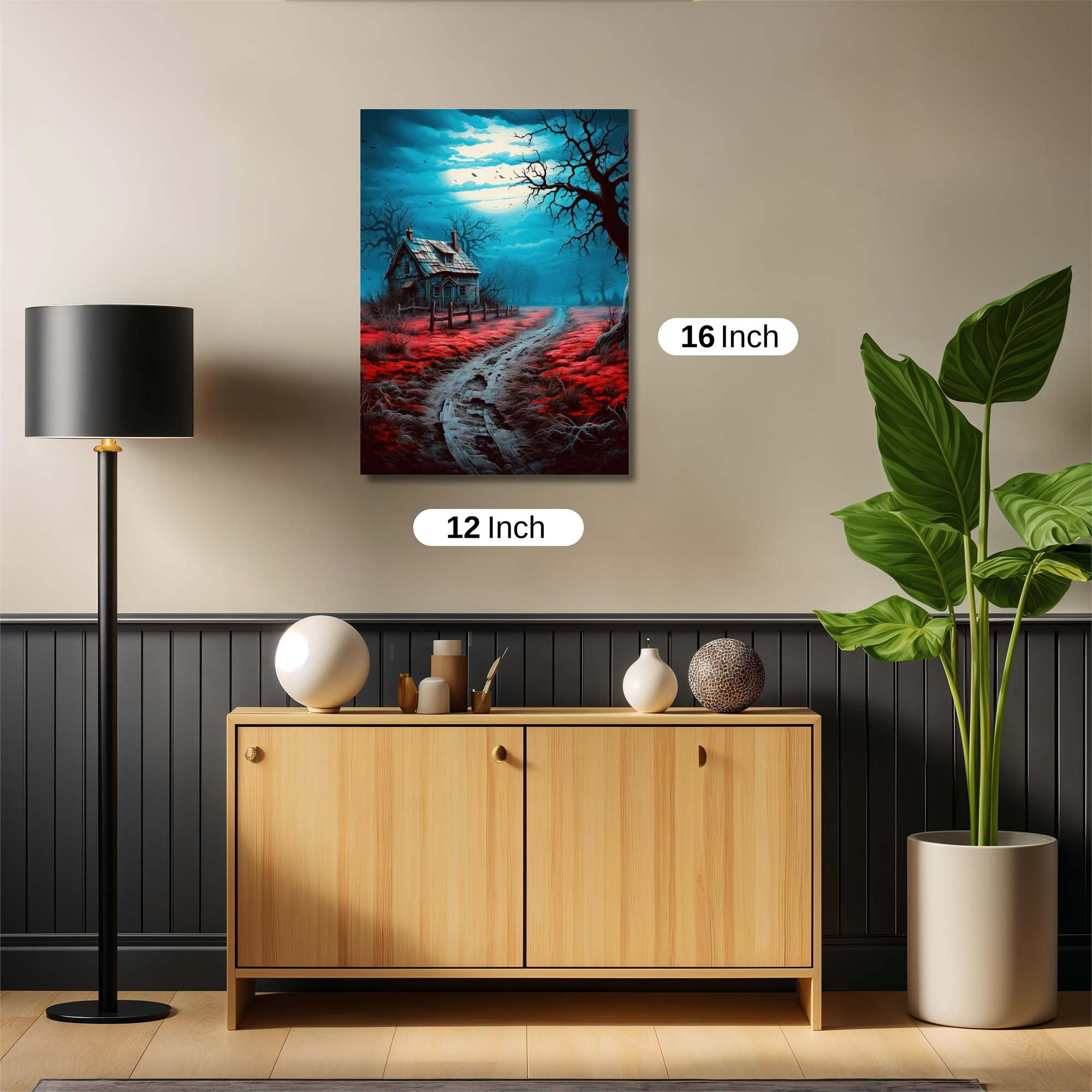 Haunted Serenity Safe Wall Magnetic / M