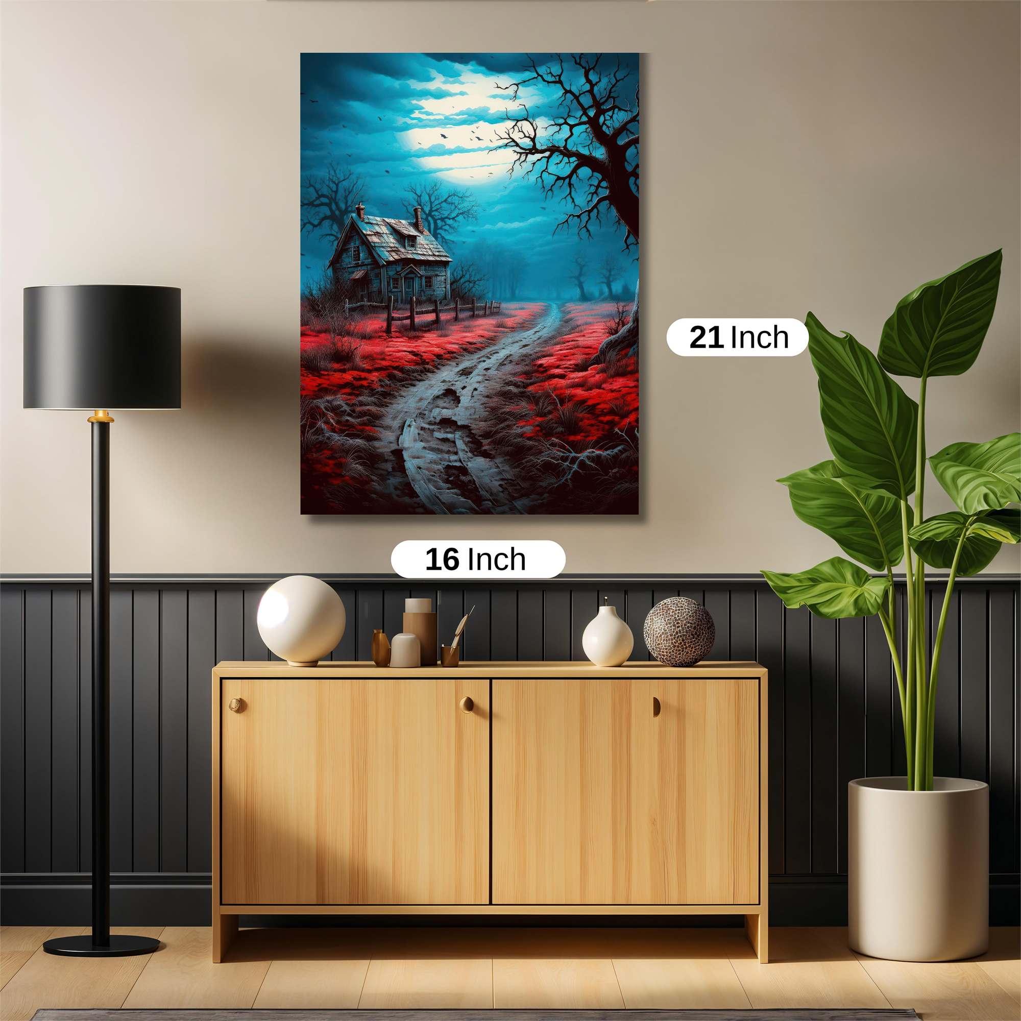 Haunted Serenity Safe Wall Magnetic / M
