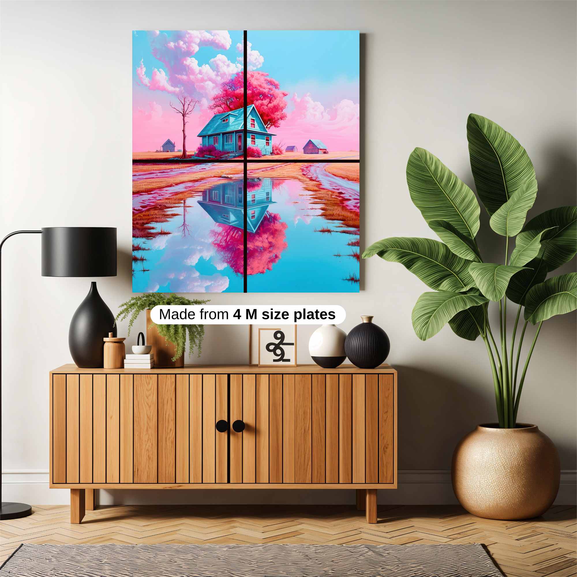 Dreamy Reflection Safe Wall Magnetic / M