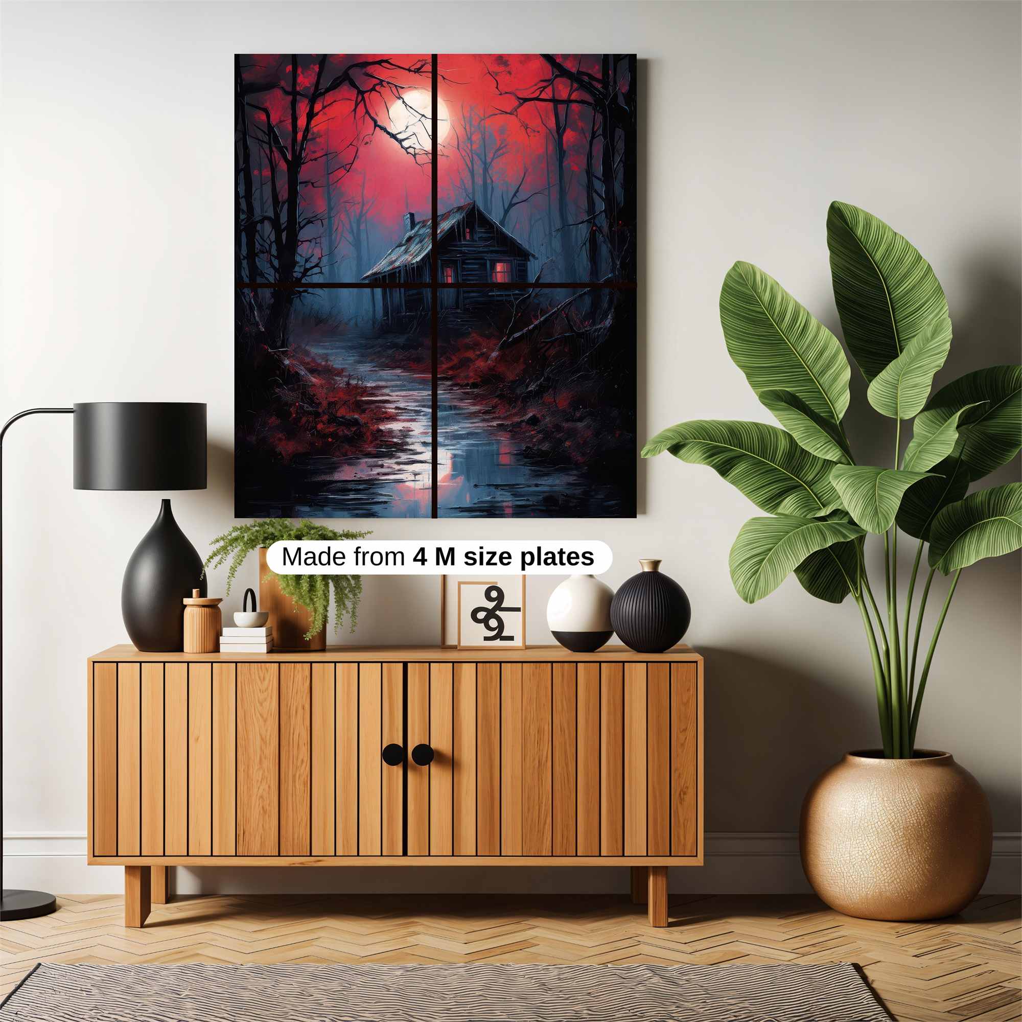 Cabin Eerie Safe Wall Magnetic / M