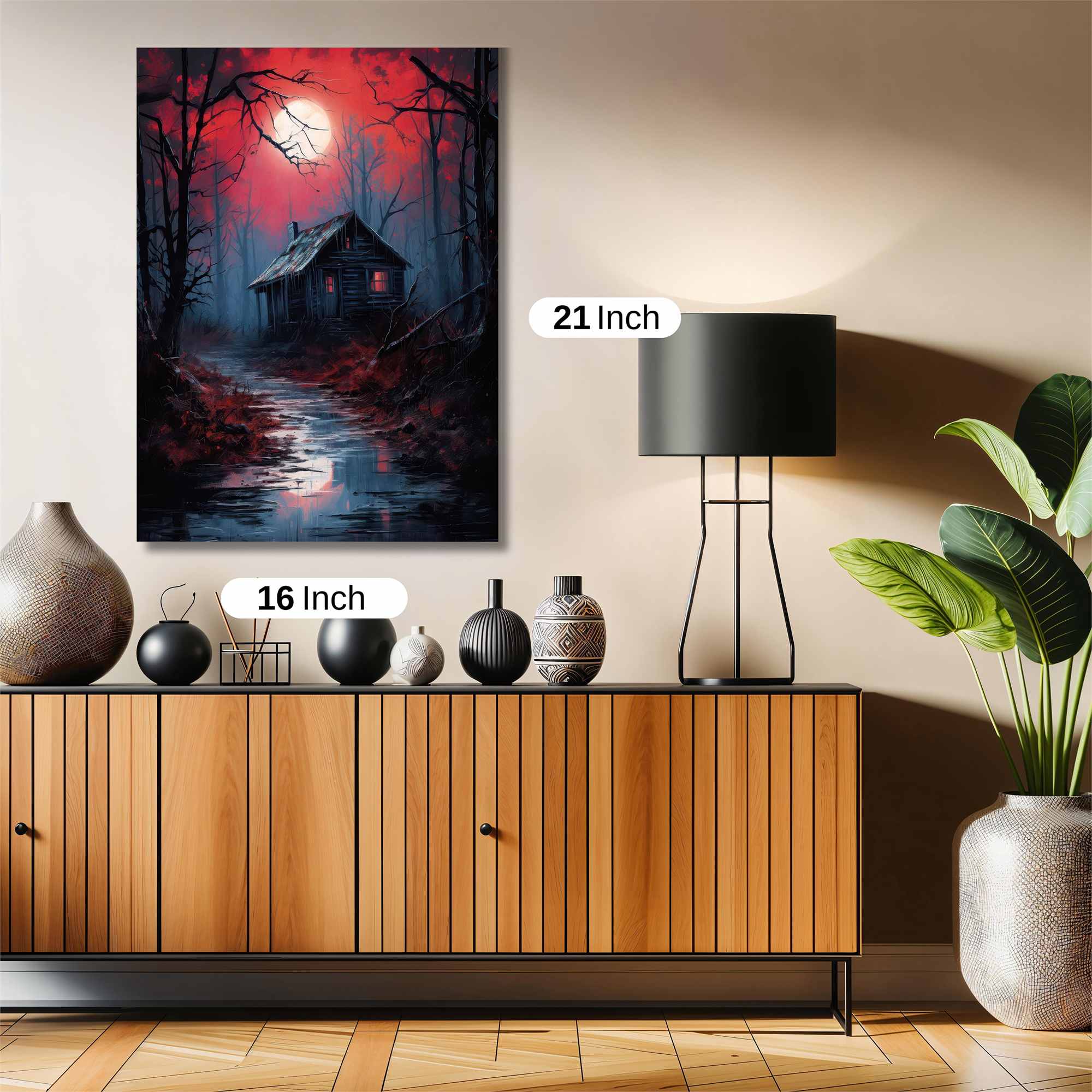 Cabin Eerie Safe Wall Magnetic / M
