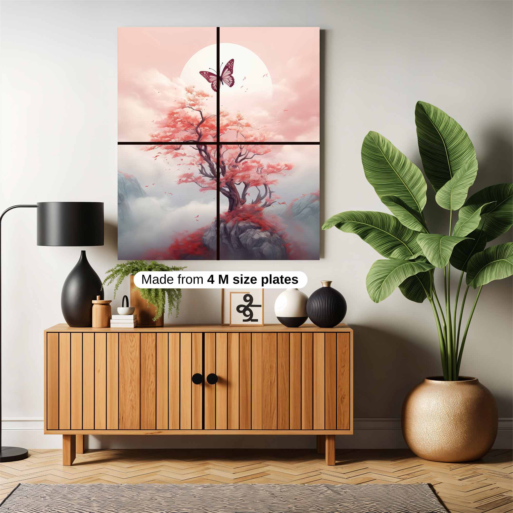 Butterfly Serenity Safe Wall Magnetic / M