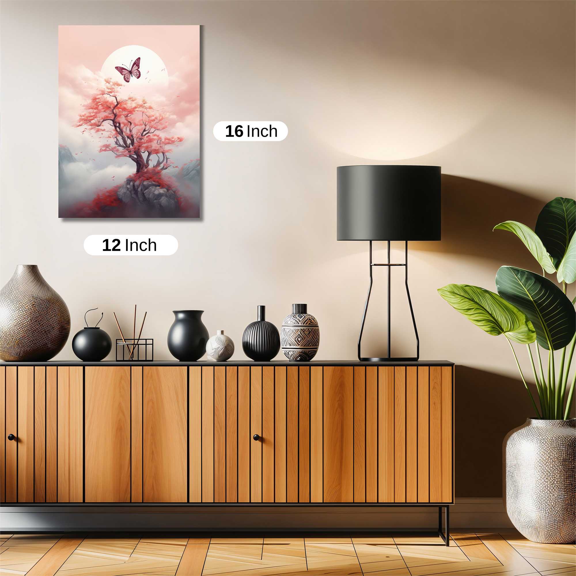 Butterfly Serenity Safe Wall Magnetic / M
