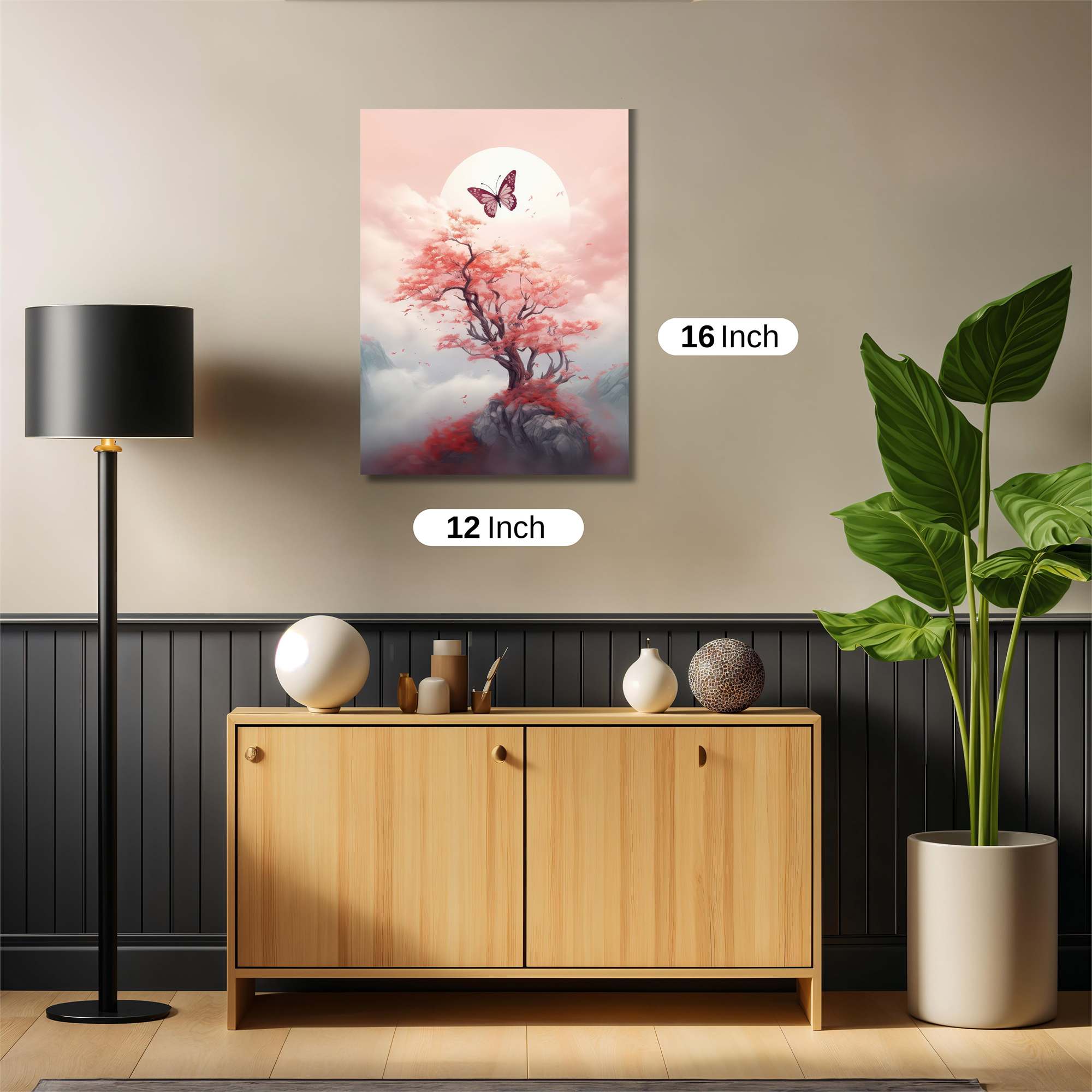 Butterfly Serenity Safe Wall Magnetic / M
