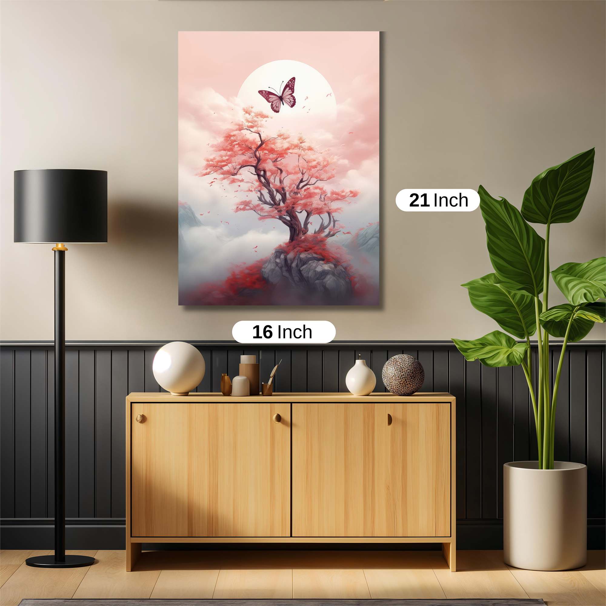 Butterfly Serenity Safe Wall Magnetic / M