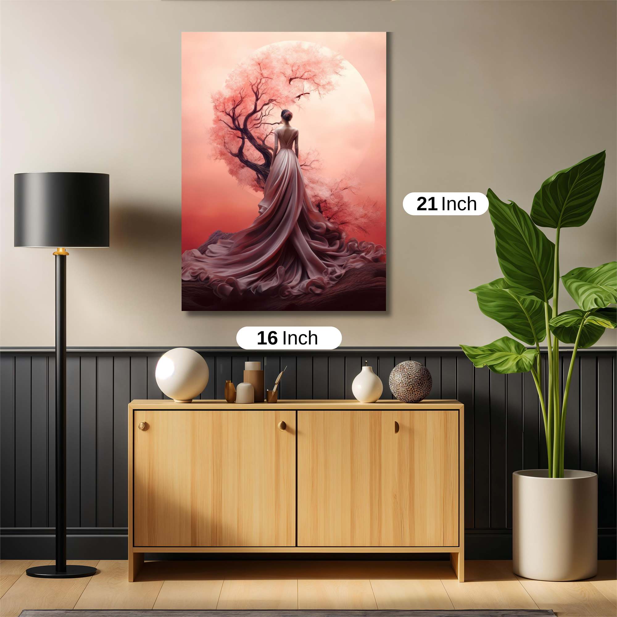 Moonlit Serenity Safe Wall Magnetic / M