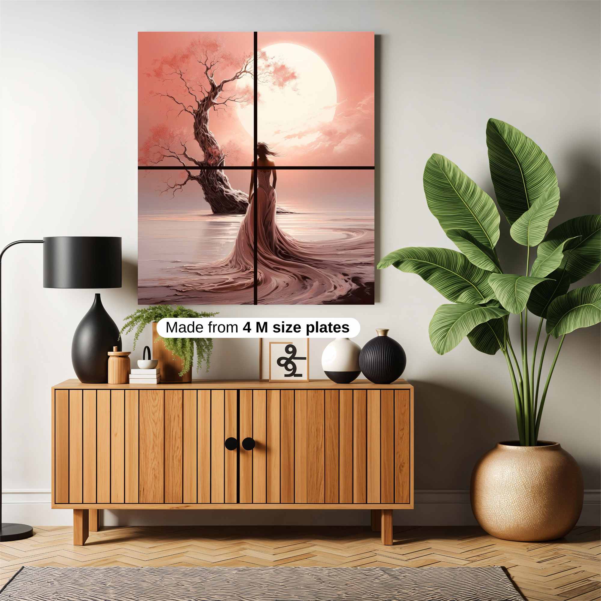 Moonlit Serenity Safe Wall Magnetic / M