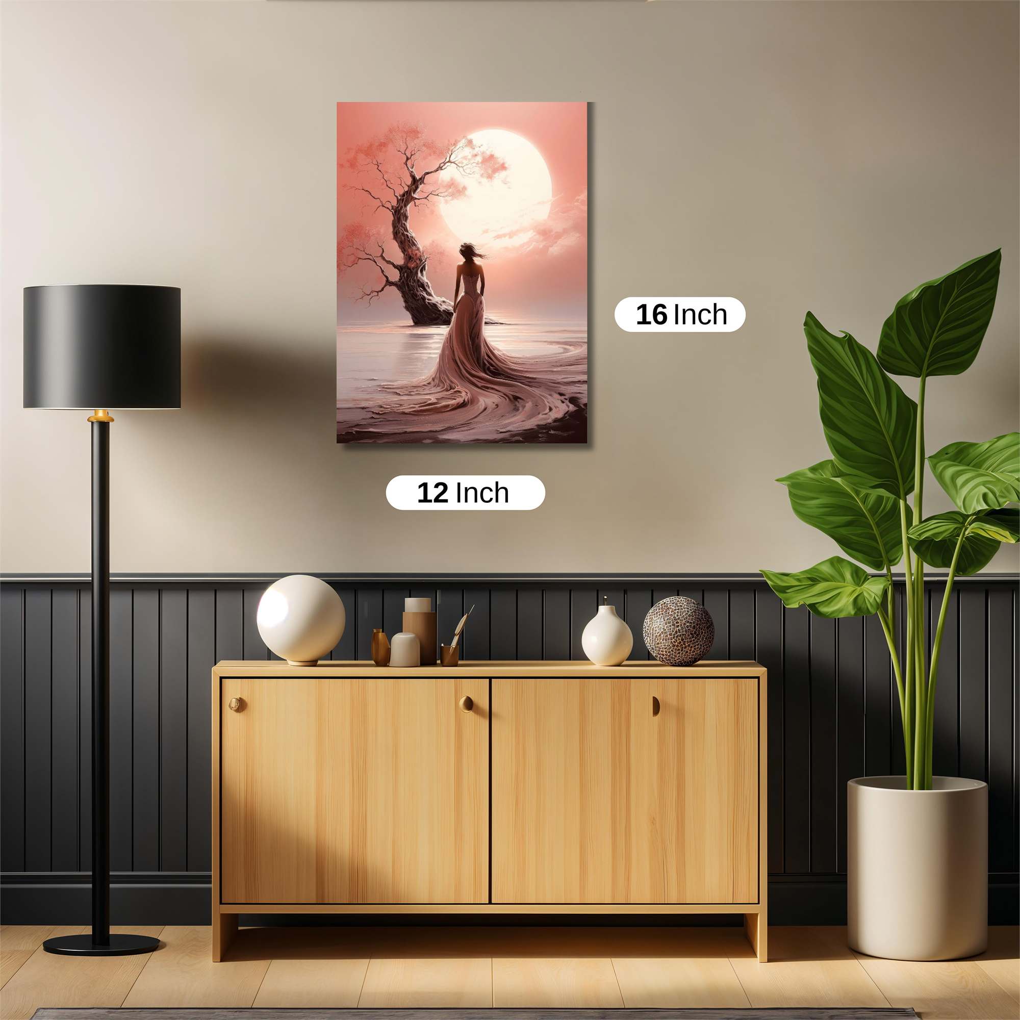 Moonlit Serenity Safe Wall Magnetic / M