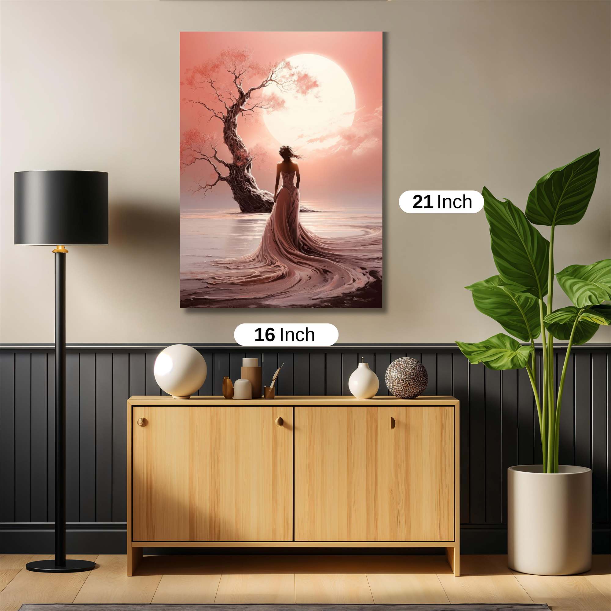 Moonlit Serenity Safe Wall Magnetic / M