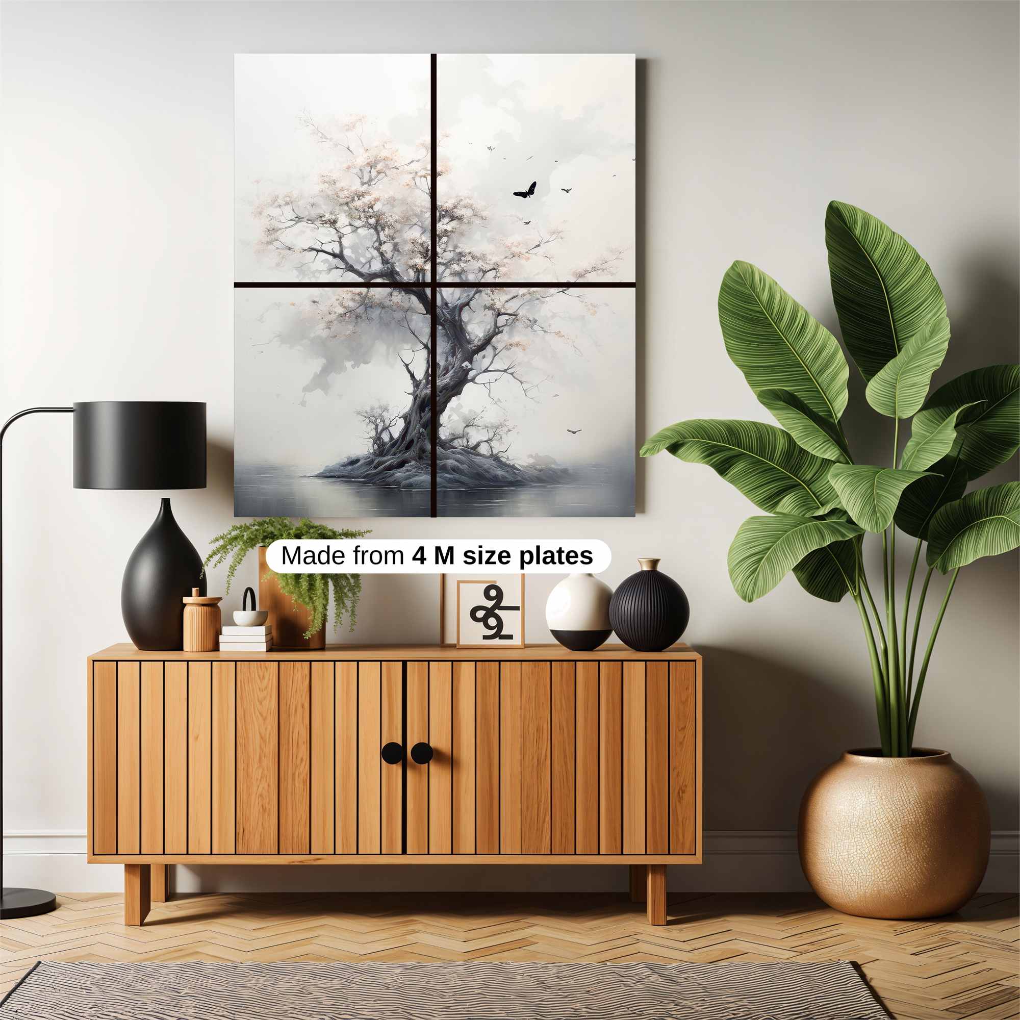 BlossomWhisper Safe Wall Magnetic / M