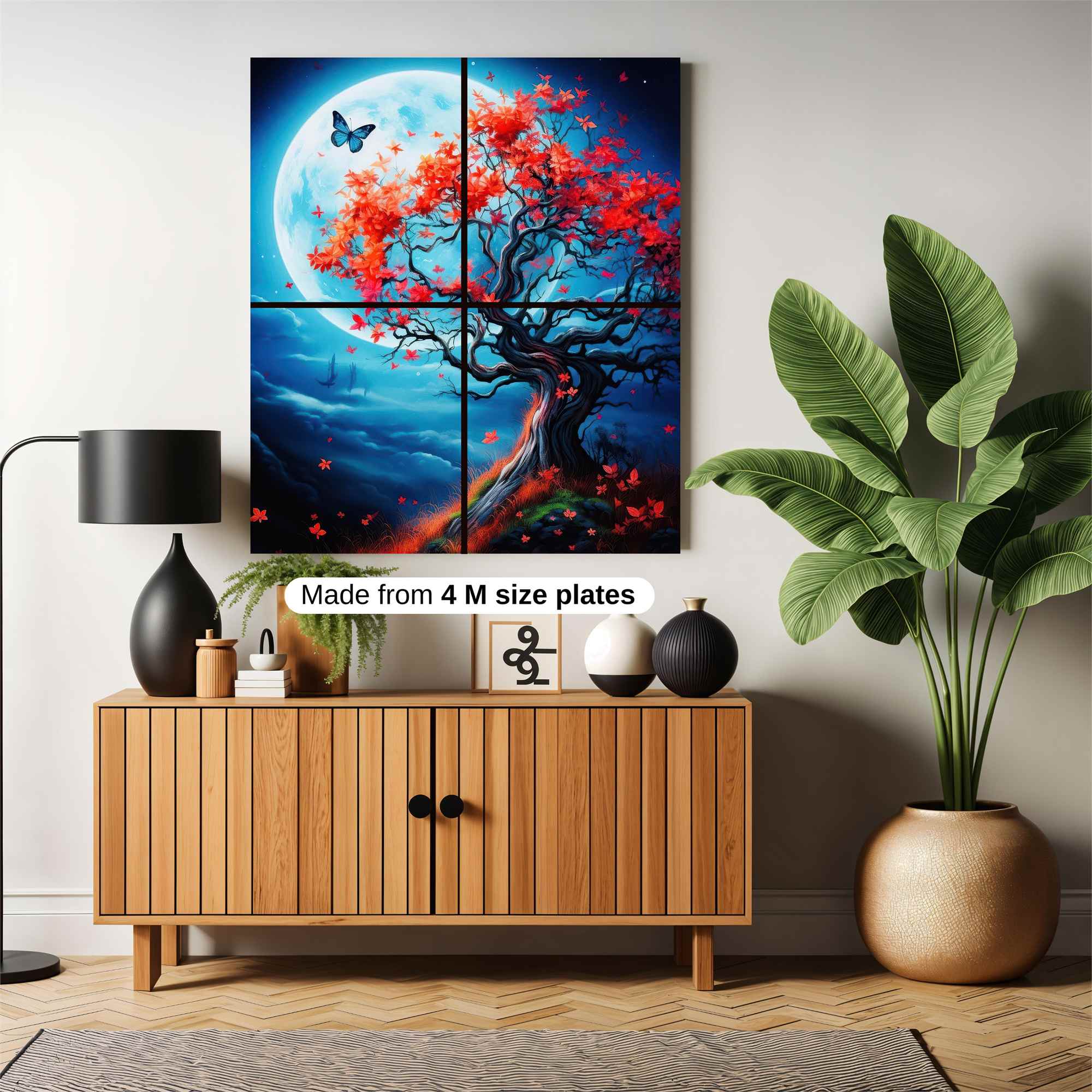 Moonlit Serenity Safe Wall Magnetic / M