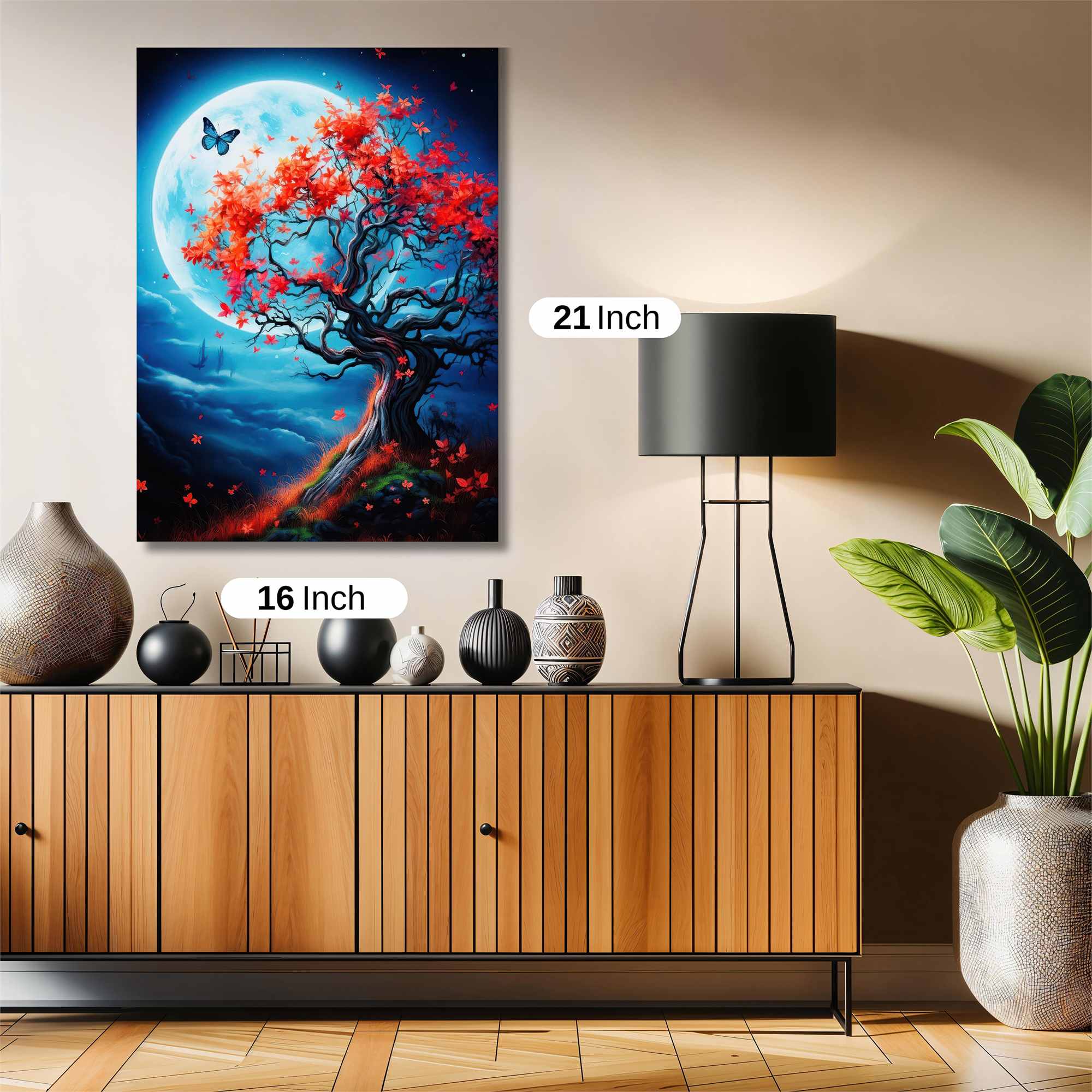 Moonlit Serenity Safe Wall Magnetic / M