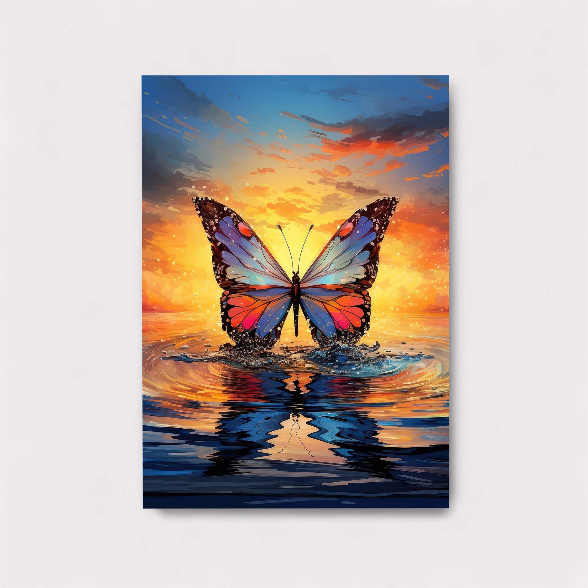 Butterfly Serenity Safe Wall Magnetic / M