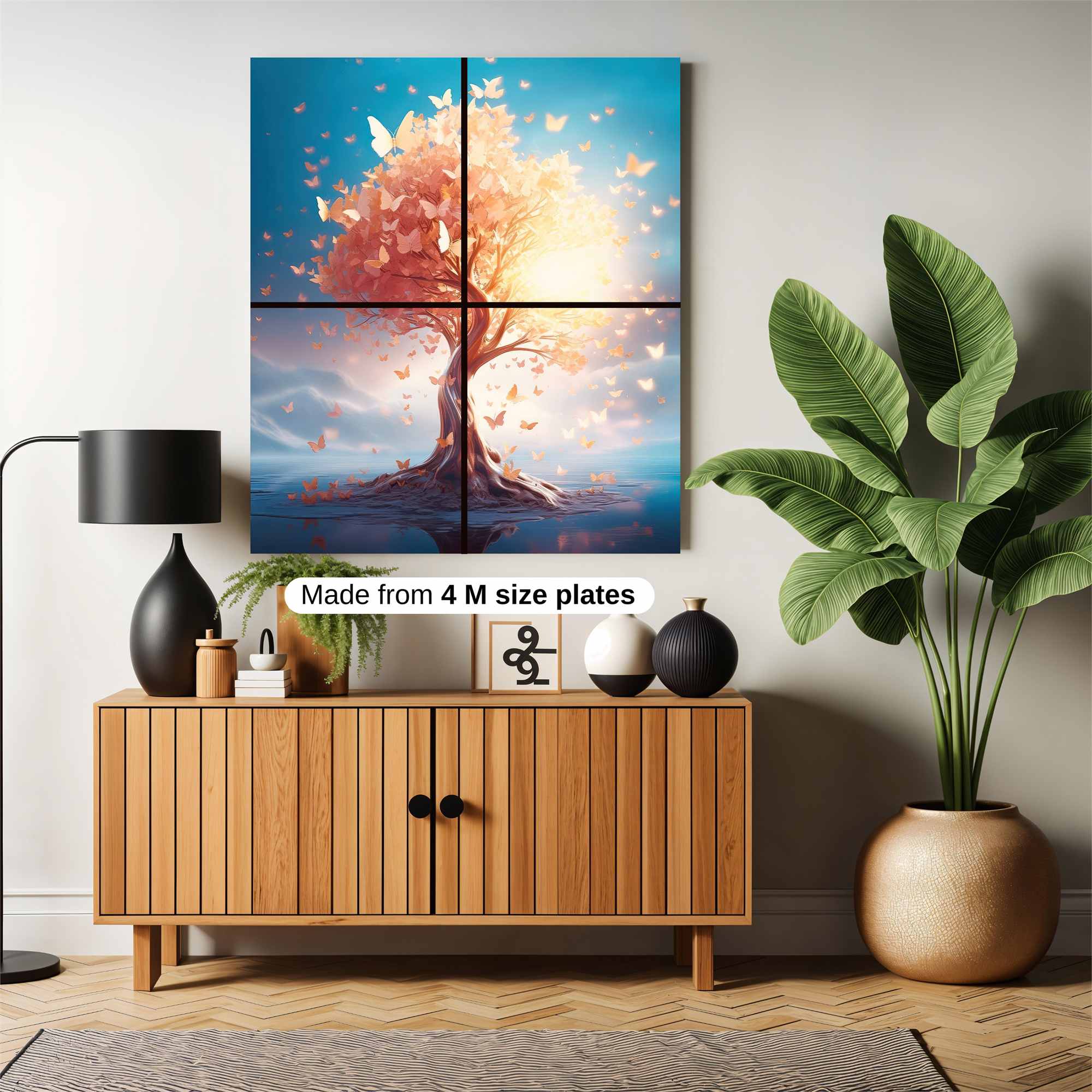 Butterfly Serenity Safe Wall Magnetic / M