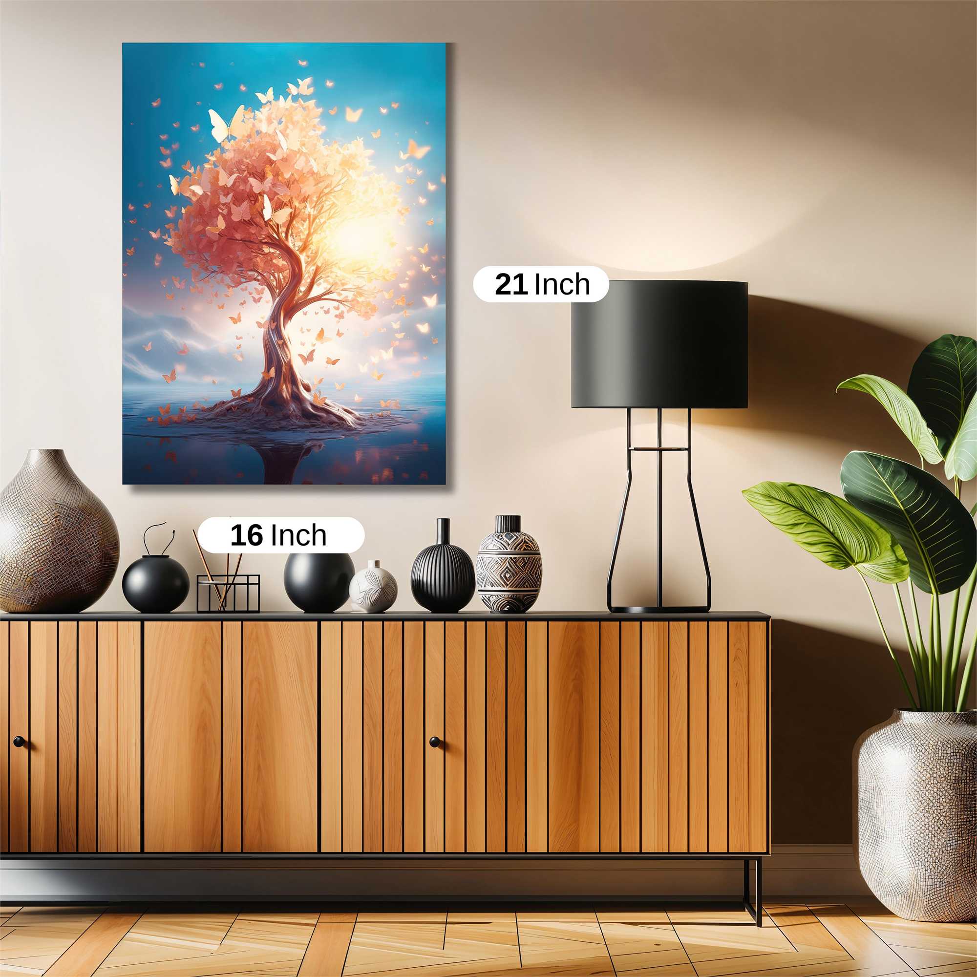 Butterfly Serenity Safe Wall Magnetic / M