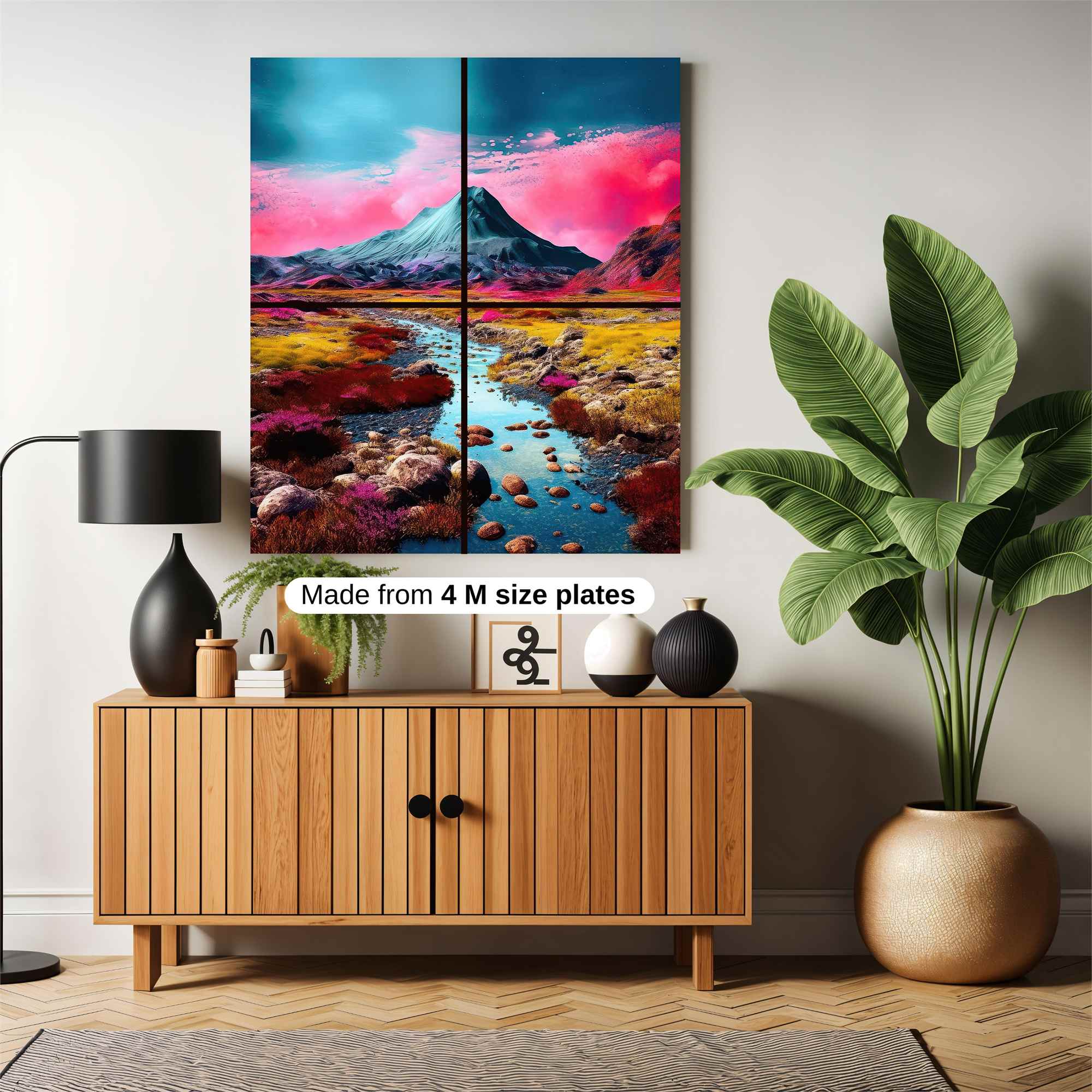 Mountain Dreamscape Safe Wall Magnetic / M