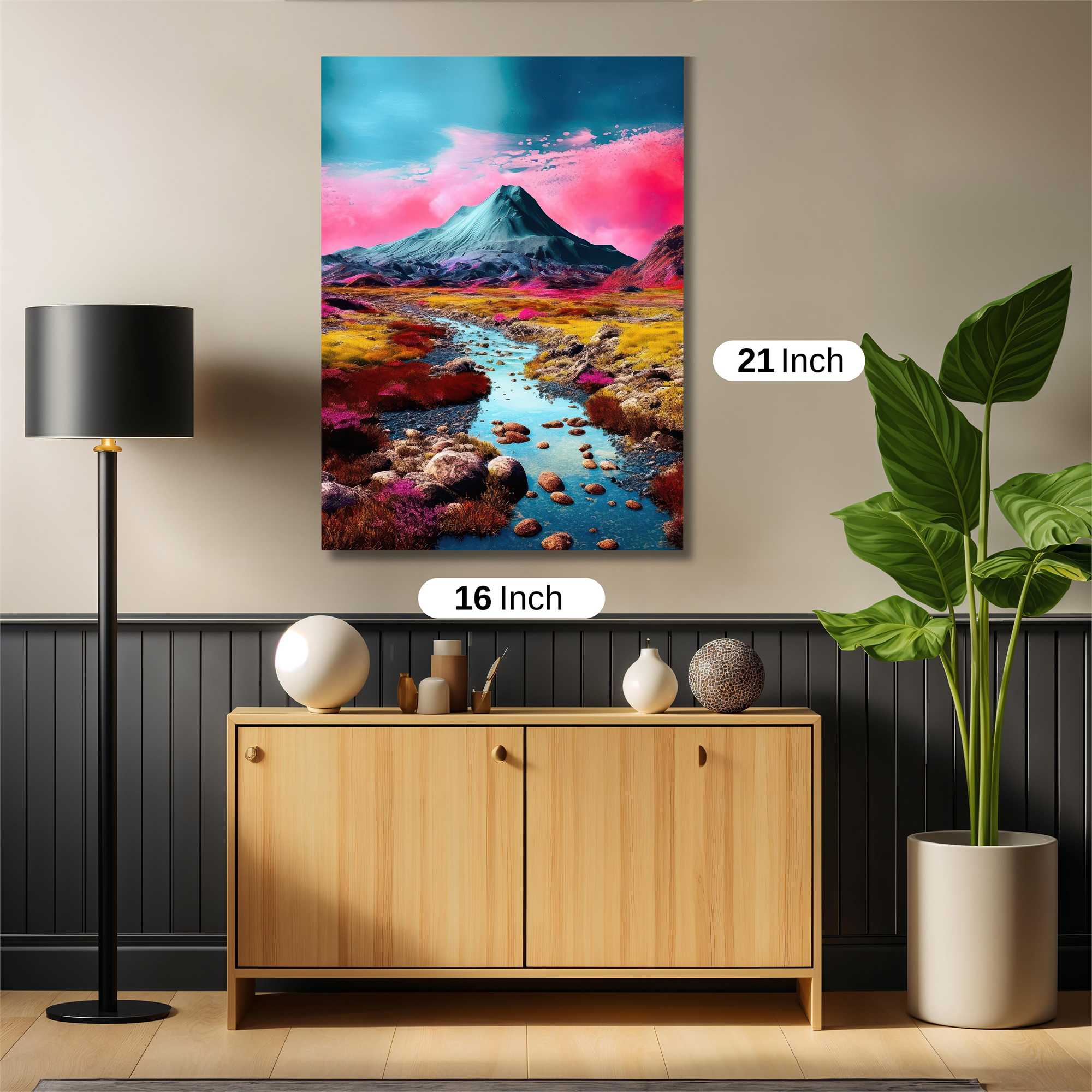 Mountain Dreamscape Safe Wall Magnetic / M