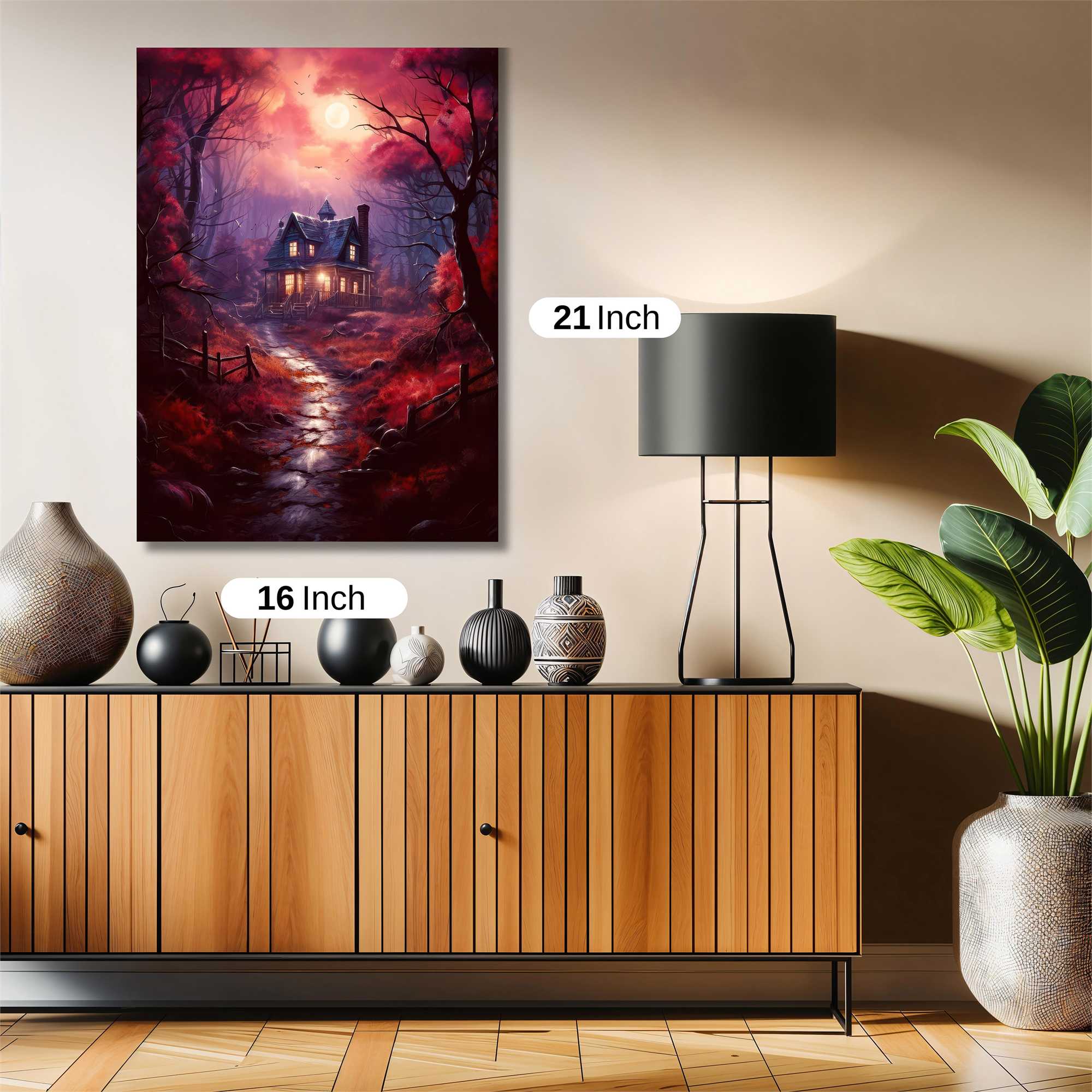 Haunted Serenity Safe Wall Magnetic / M