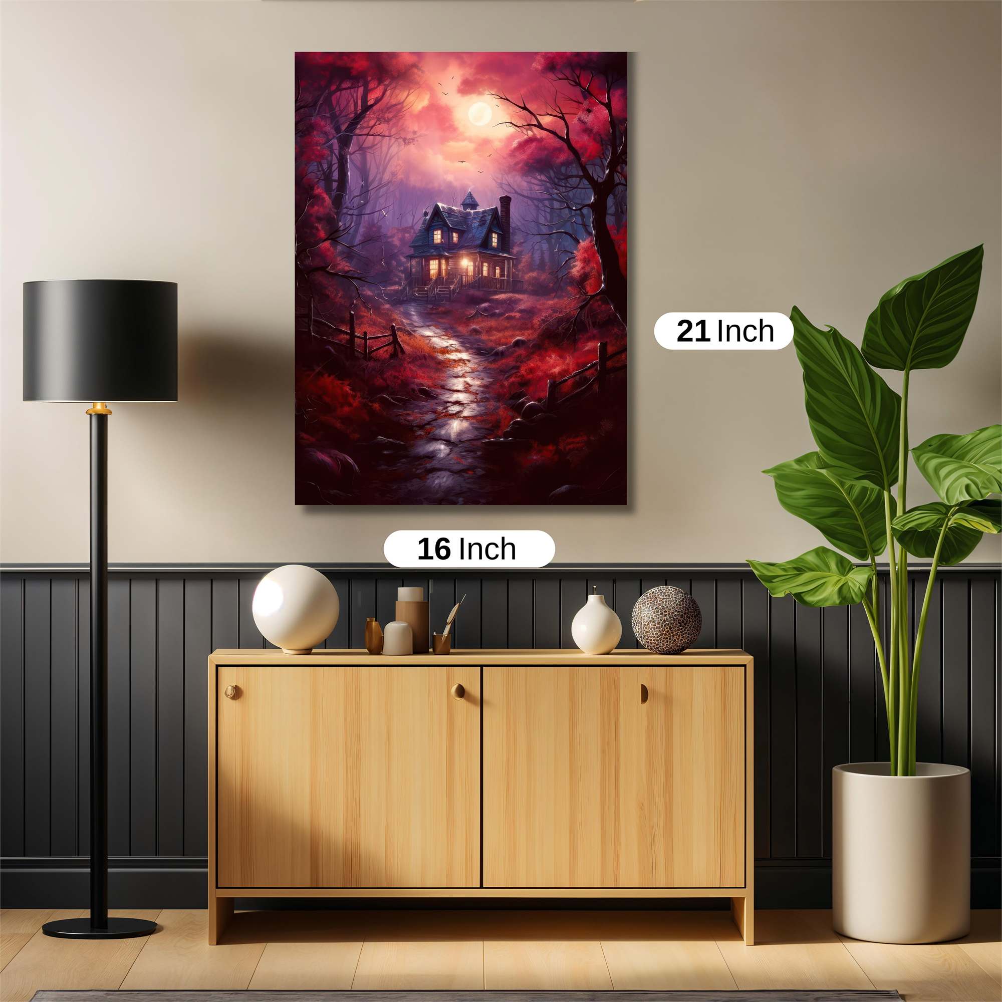 Haunted Serenity Safe Wall Magnetic / M