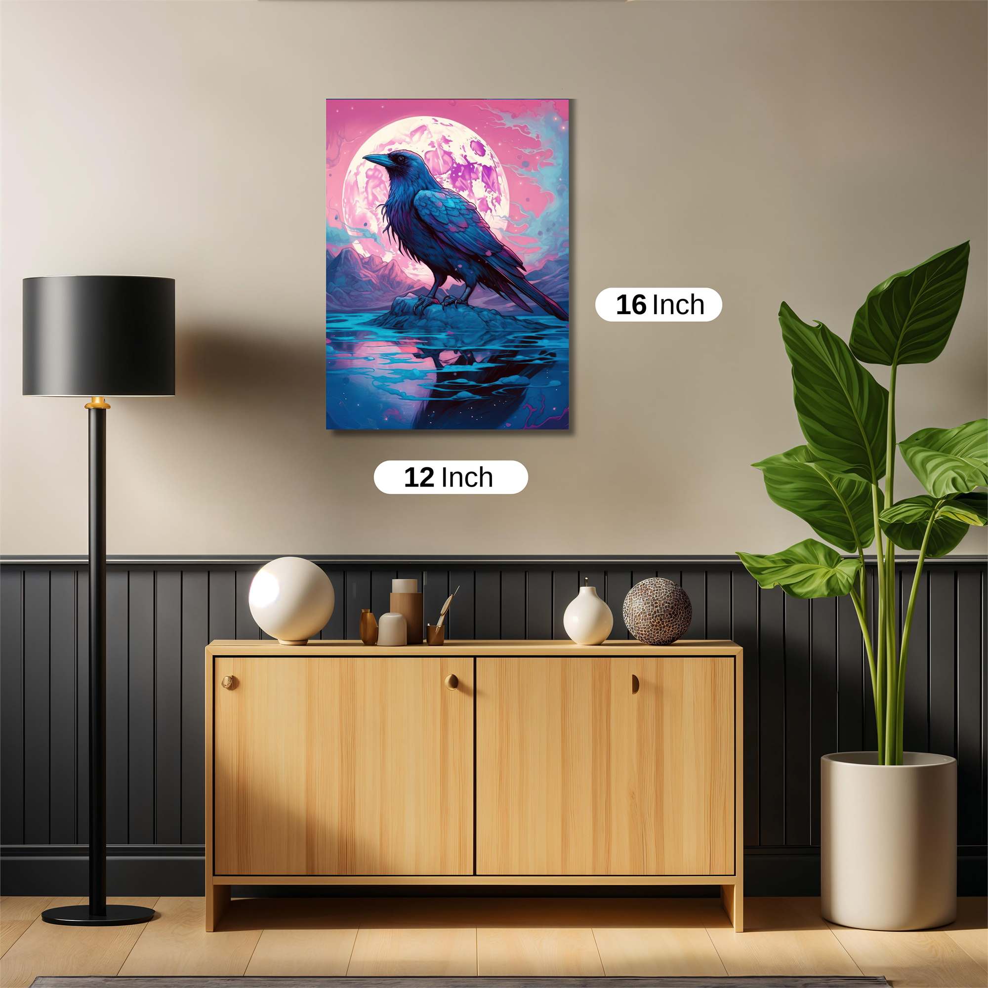 Raven Dream Safe Wall Magnetic / M