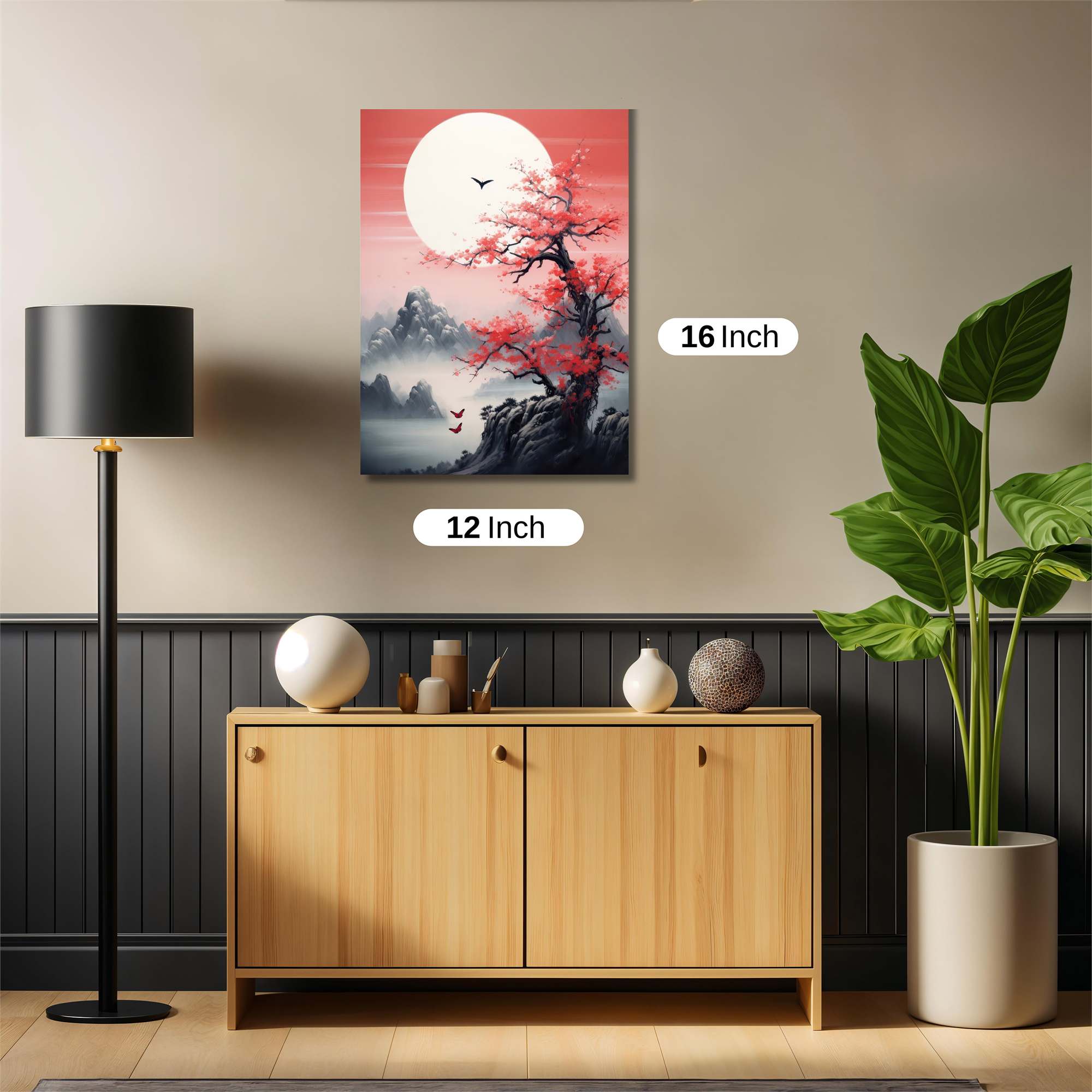 Moonlit Serenity Safe Wall Magnetic / M