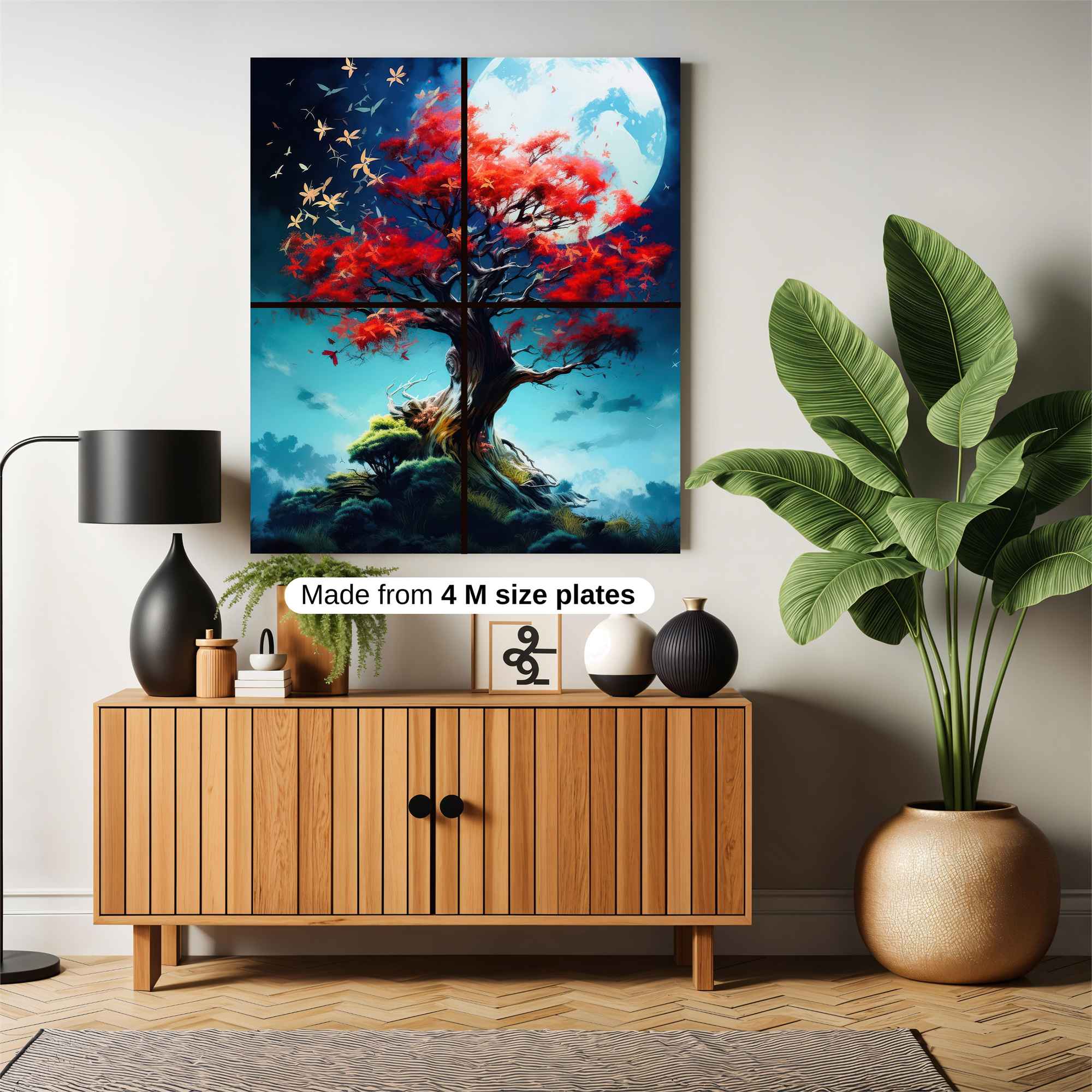 Moonlit Serenity Safe Wall Magnetic / M