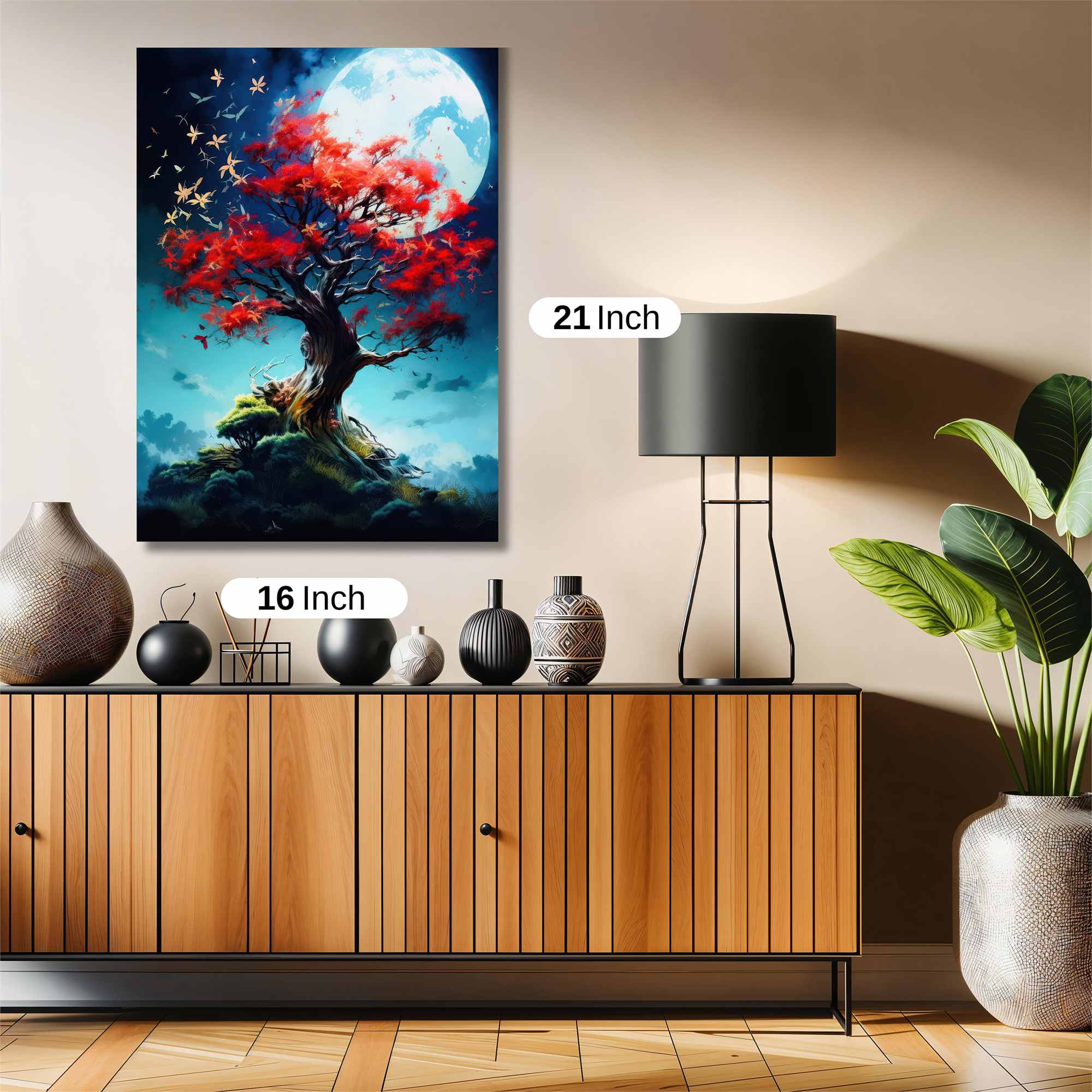 Moonlit Serenity Safe Wall Magnetic / M